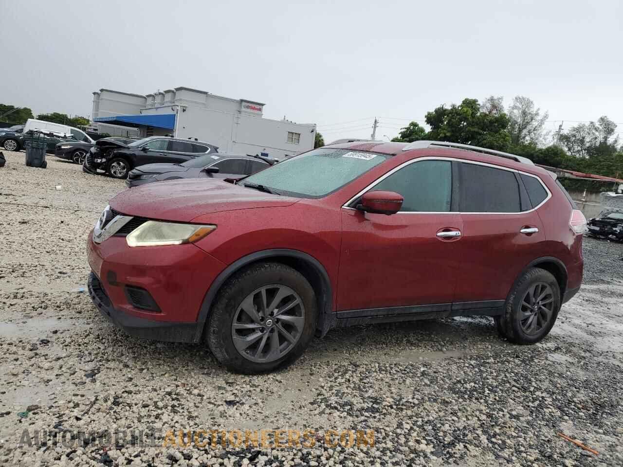 5N1AT2MT7GC767117 NISSAN ROGUE 2016