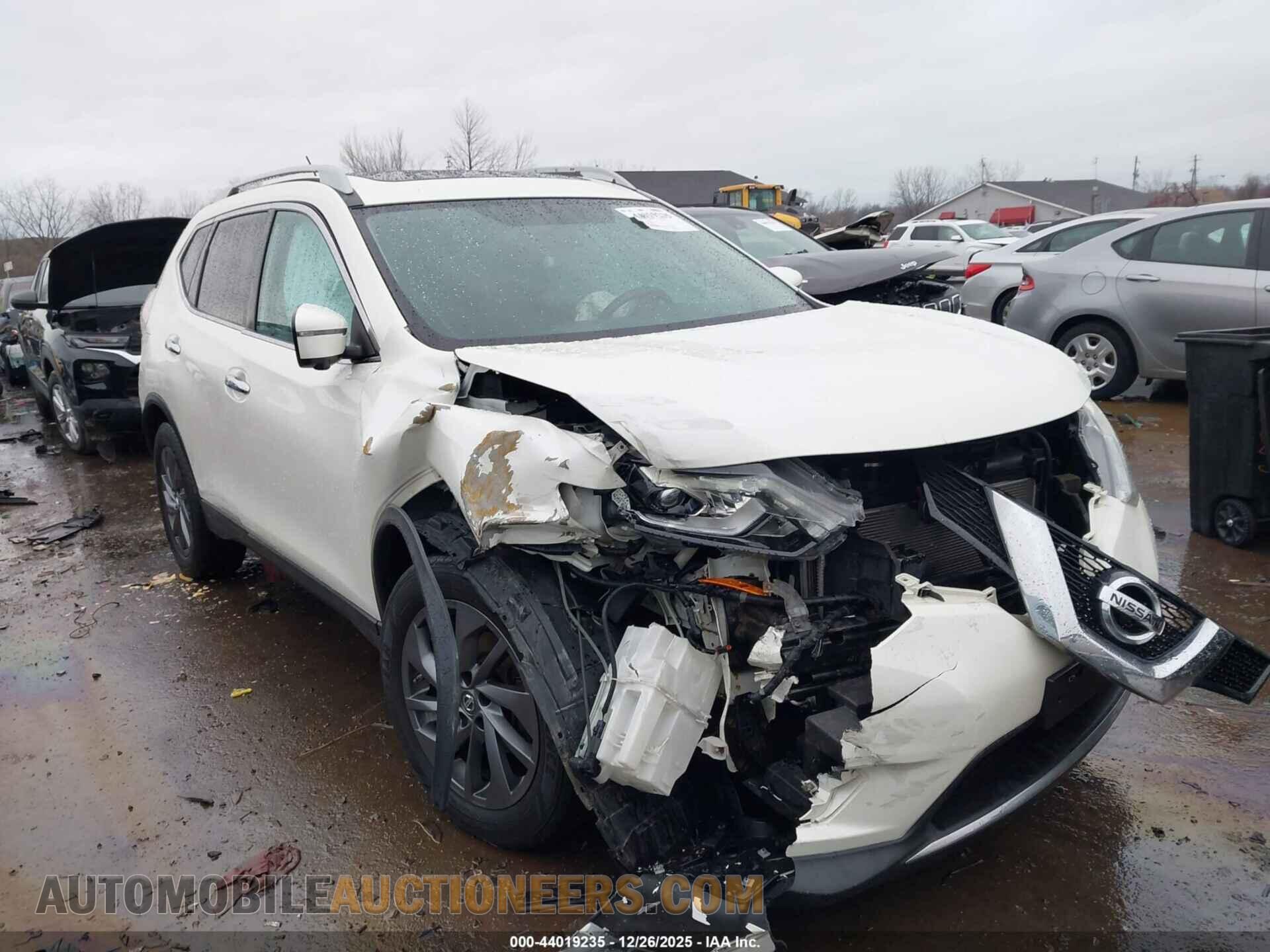 5N1AT2MT7GC792339 NISSAN ROGUE 2016