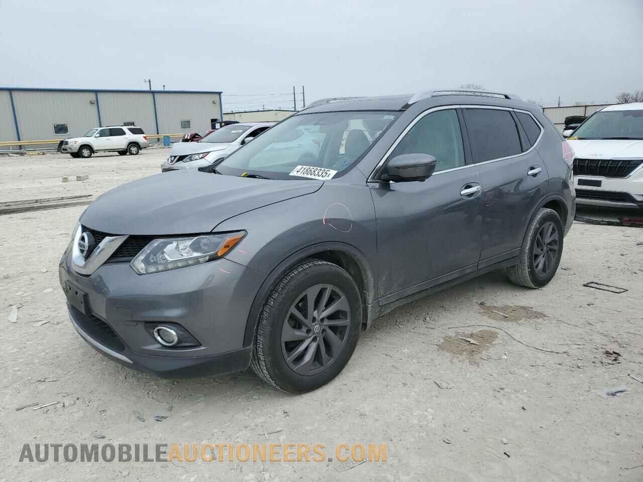 5N1AT2MT7GC813190 NISSAN ROGUE 2016