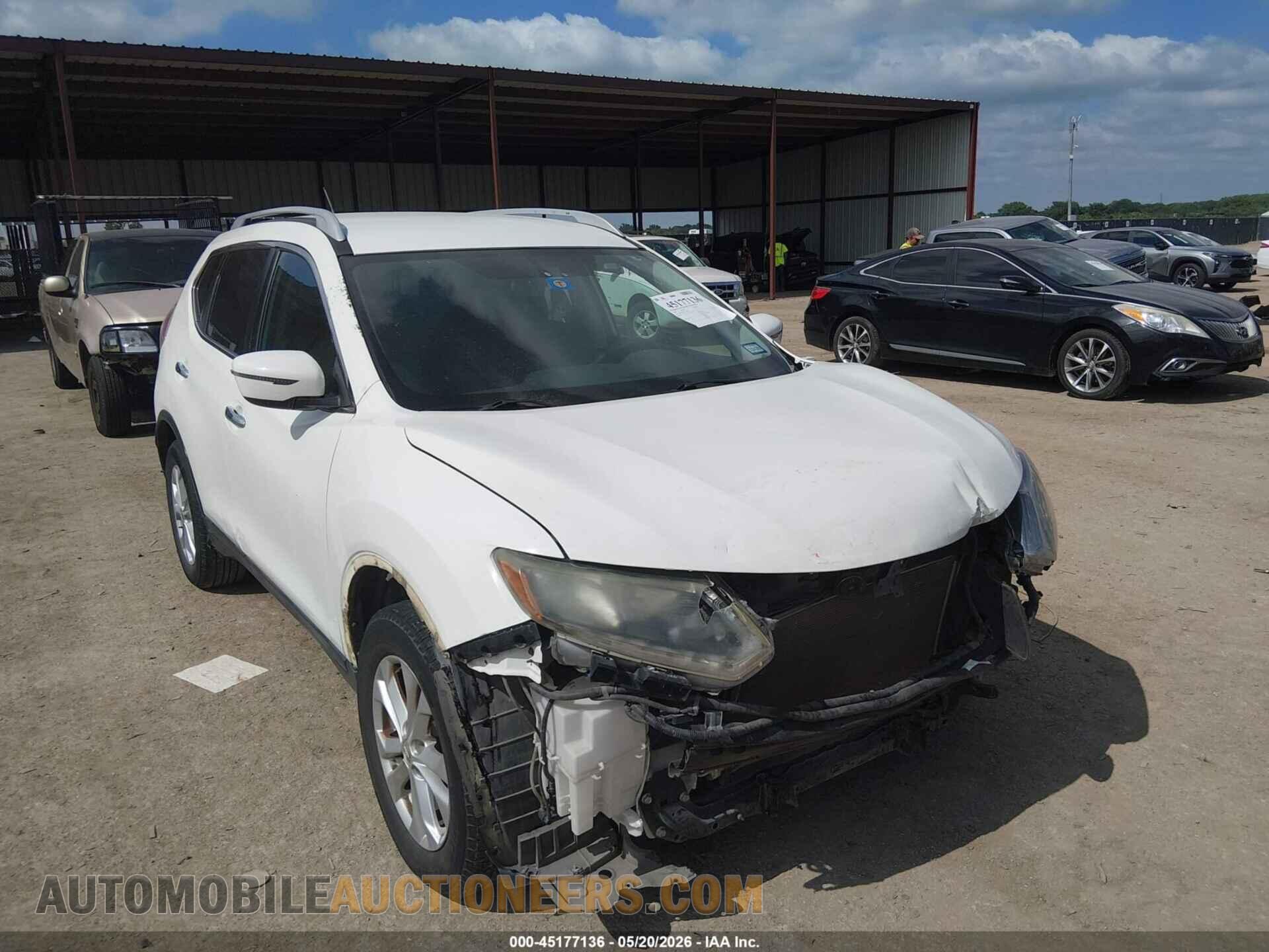 5N1AT2MT7GC910485 NISSAN ROGUE 2016
