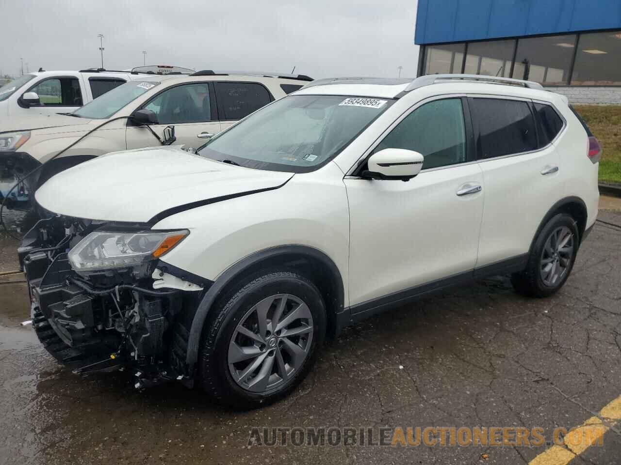 5N1AT2MV5GC911331 NISSAN ROGUE 2016