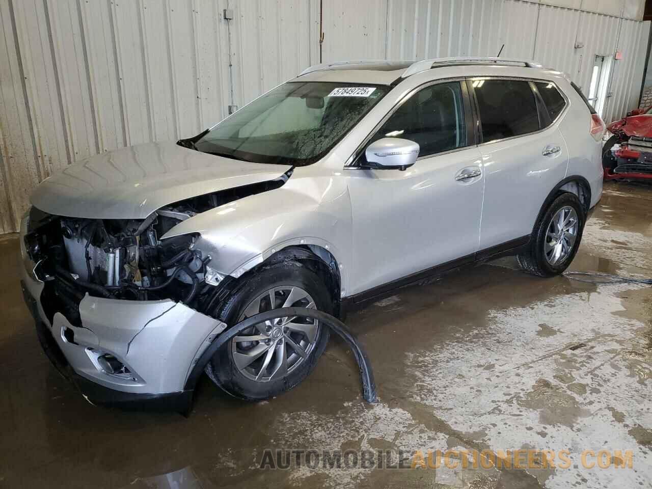 5N1AT2MV6FC787598 NISSAN ROGUE 2015