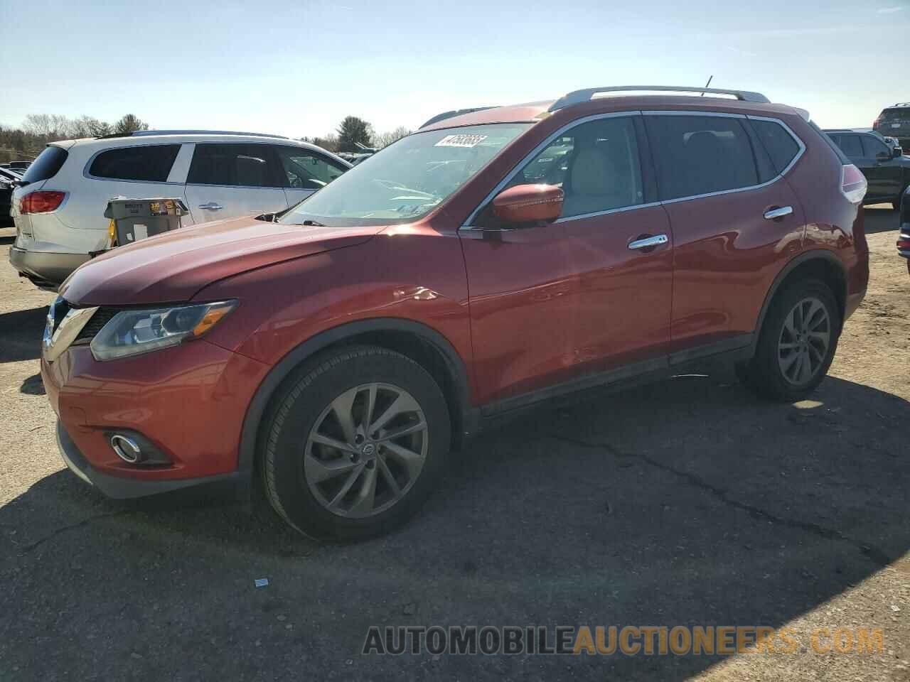 5N1AT2MV8GC837581 NISSAN ROGUE 2016