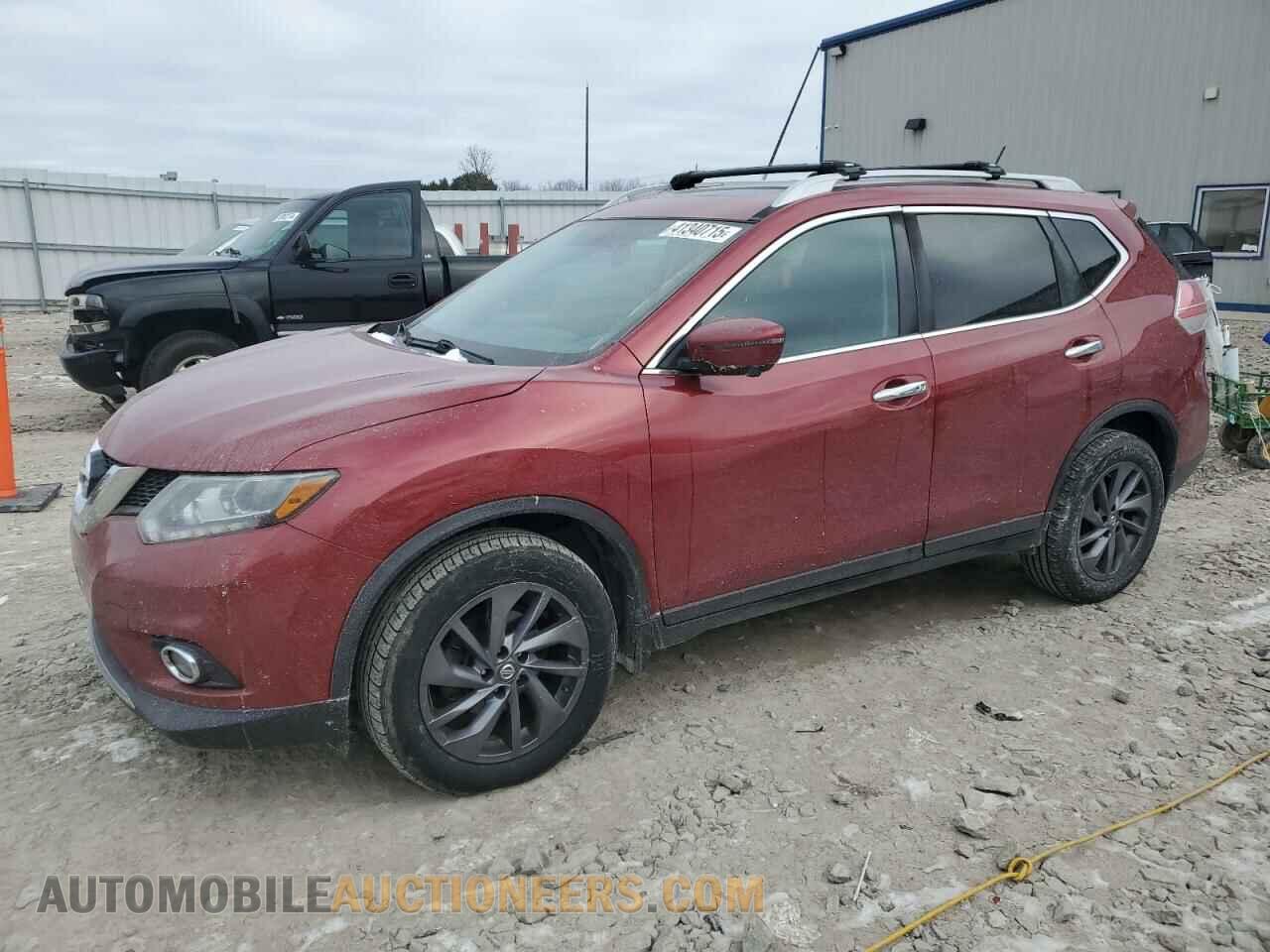 5N1AT2MV9GC831708 NISSAN ROGUE 2016