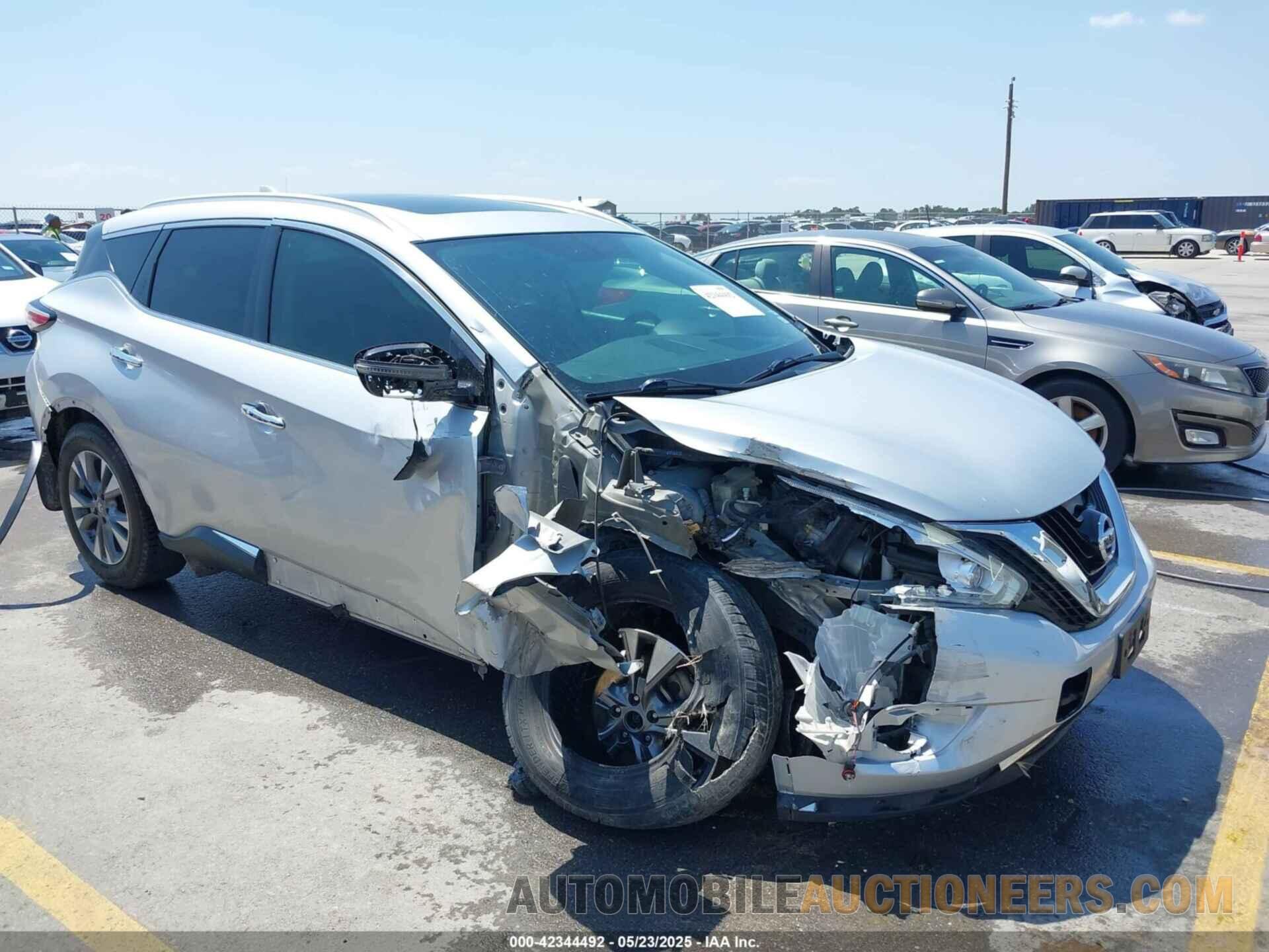 5N1AZ2MG3GN160539 NISSAN MURANO 2016