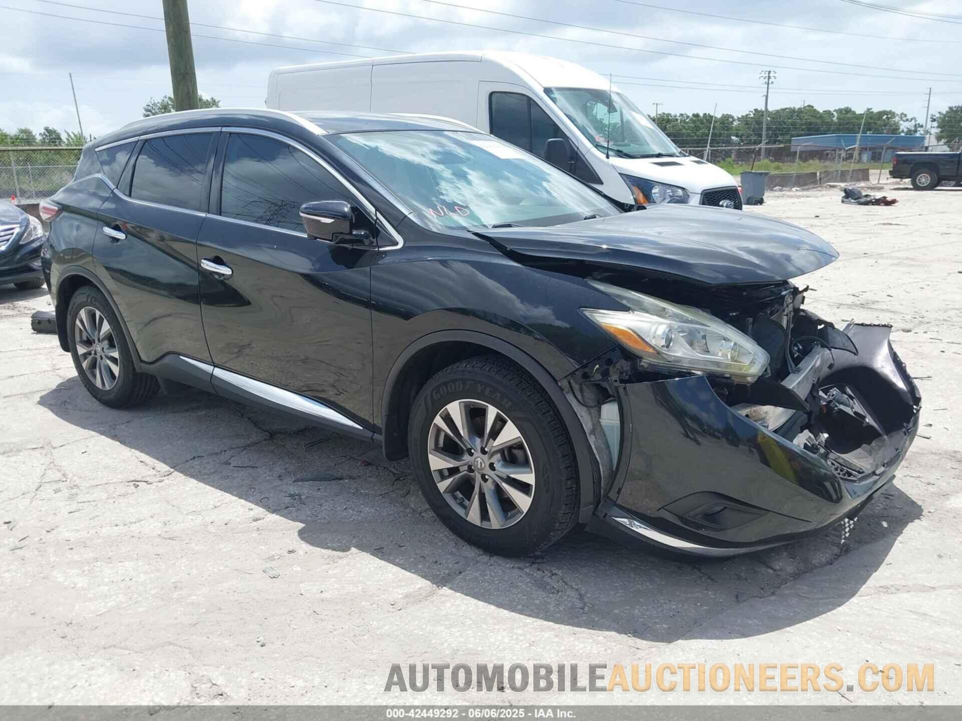 5N1AZ2MH0FN243661 NISSAN MURANO 2015