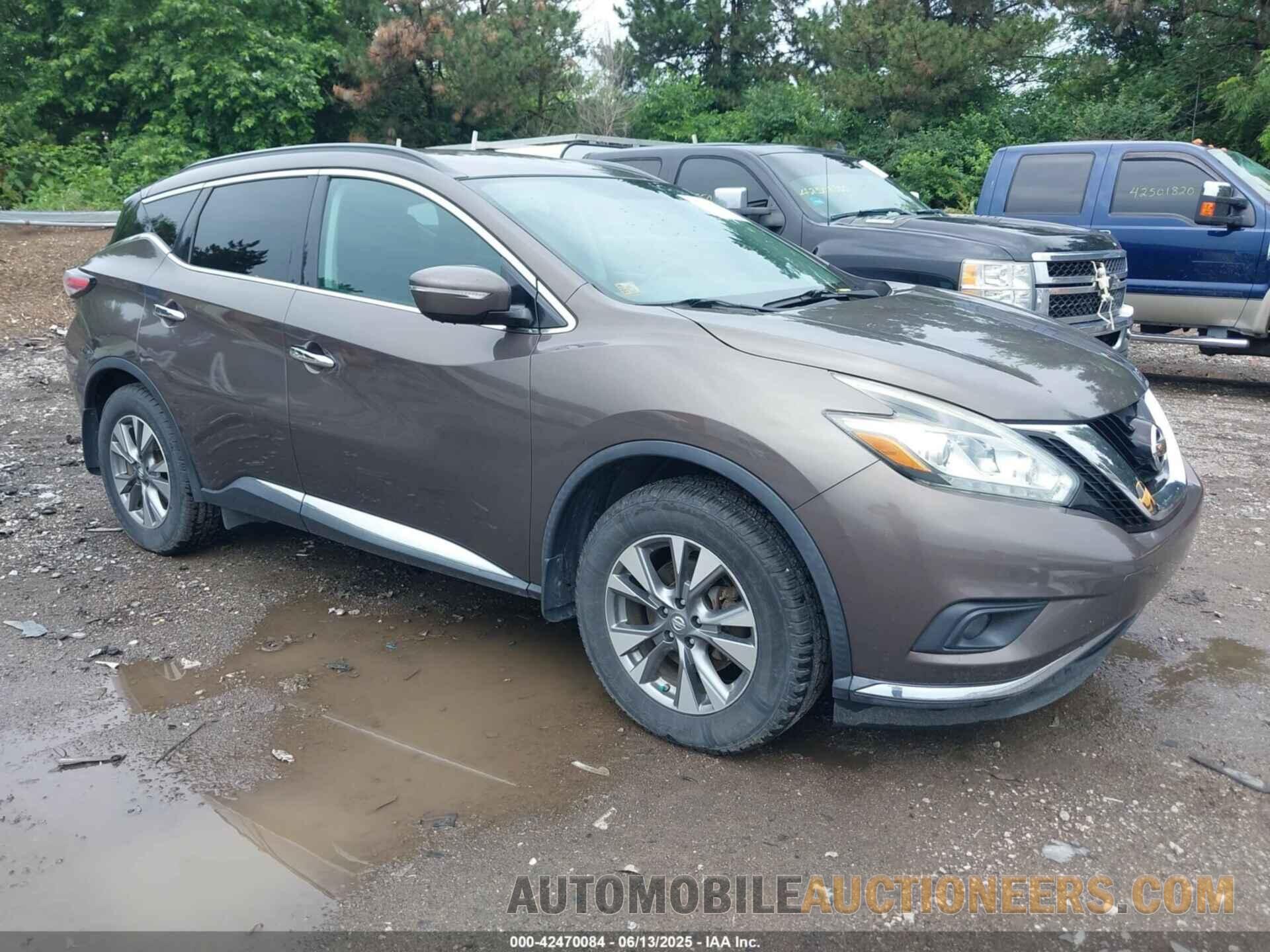 5N1AZ2MH1FN224293 NISSAN MURANO 2015