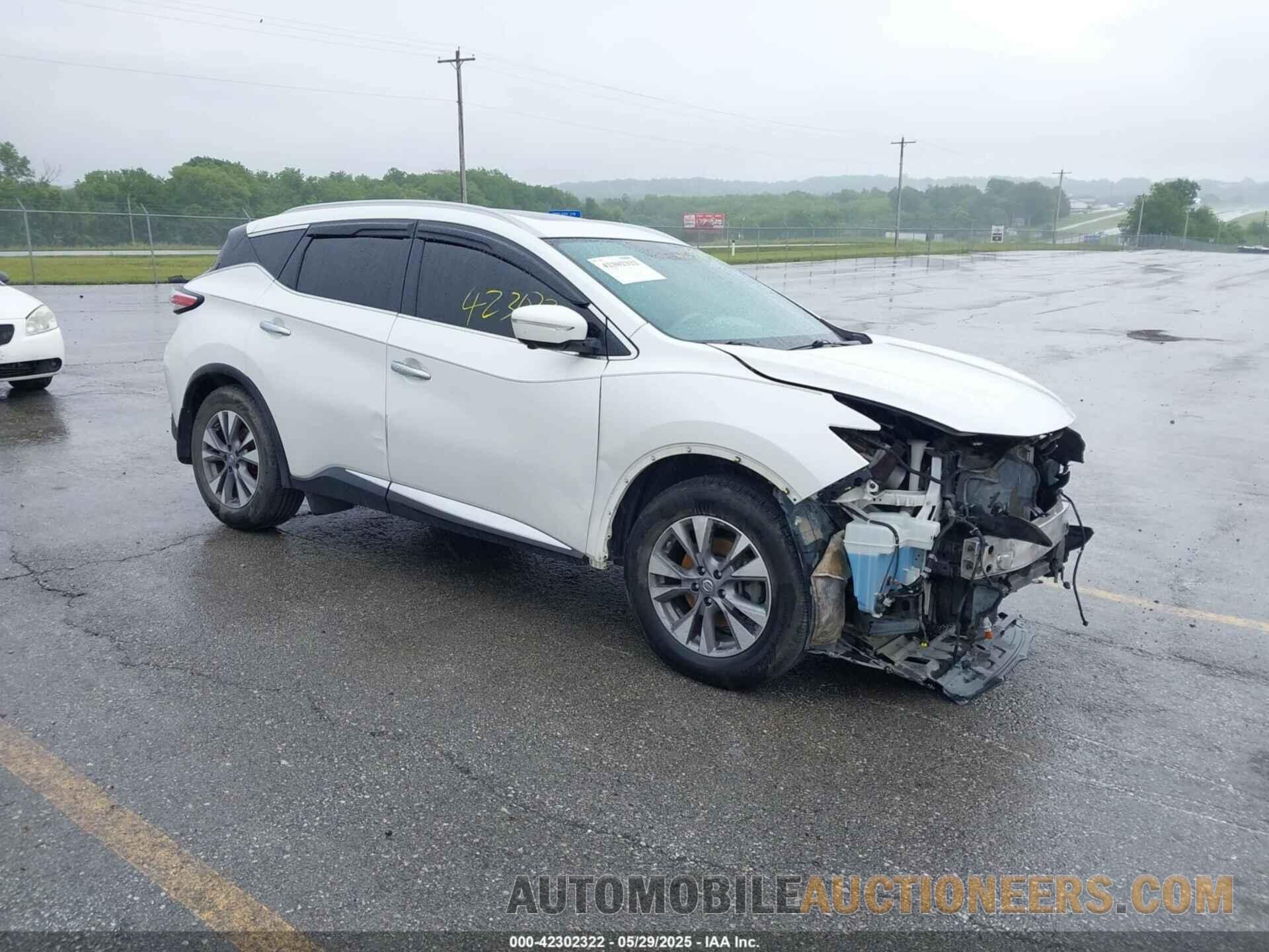 5N1AZ2MH3FN228572 NISSAN MURANO 2015