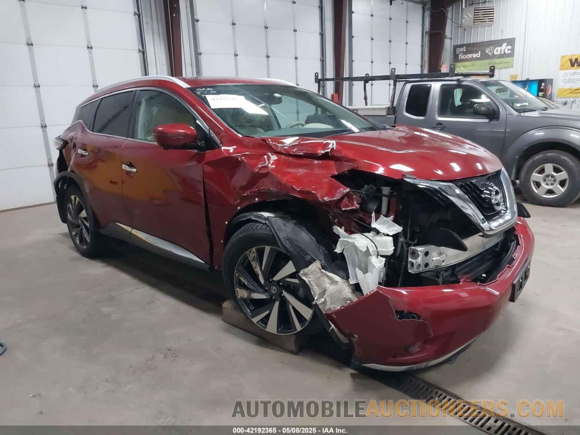 5N1AZ2MH3GN110894 NISSAN MURANO 2016
