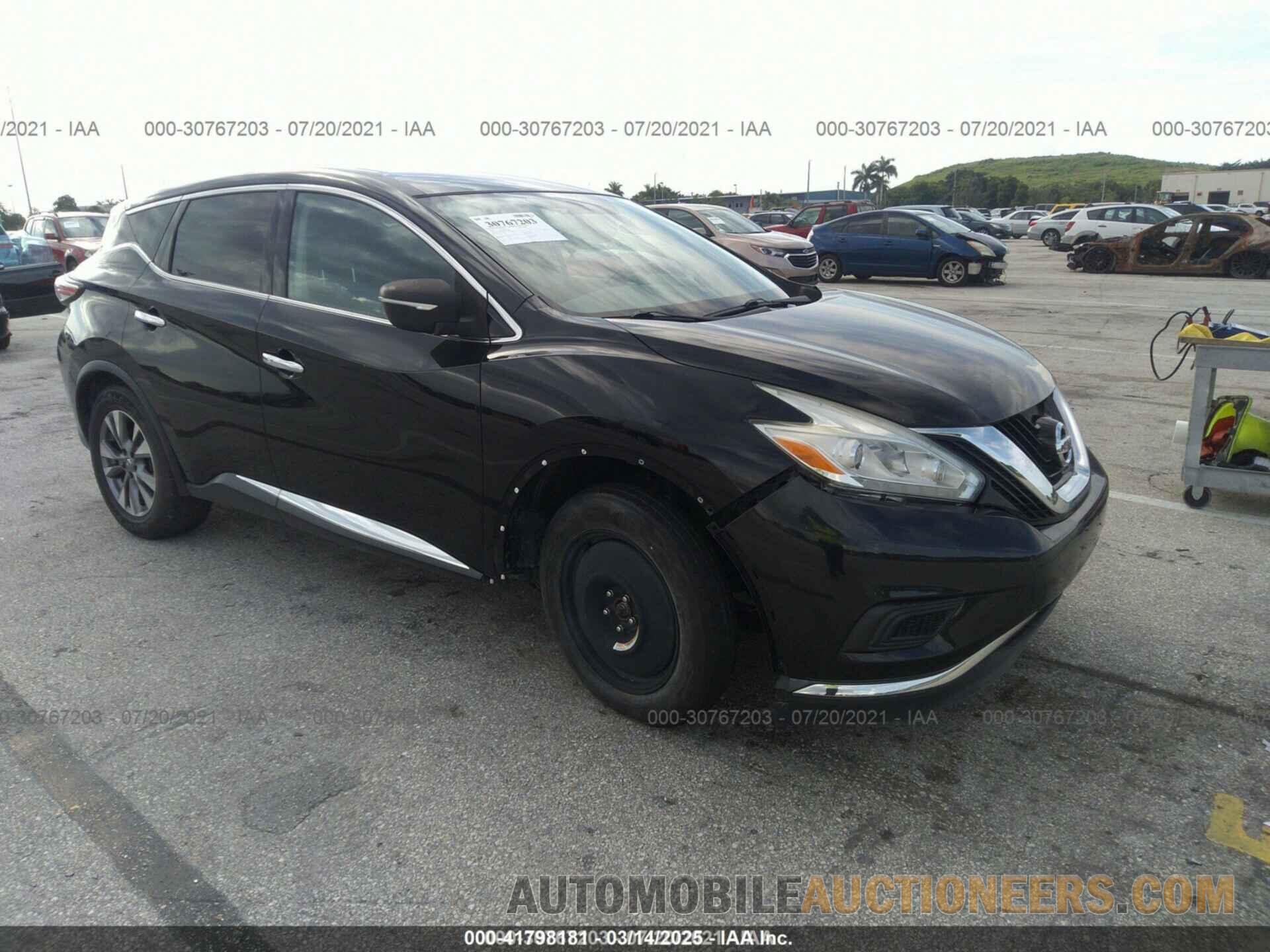 5N1AZ2MH6GN132842 NISSAN MURANO 2016