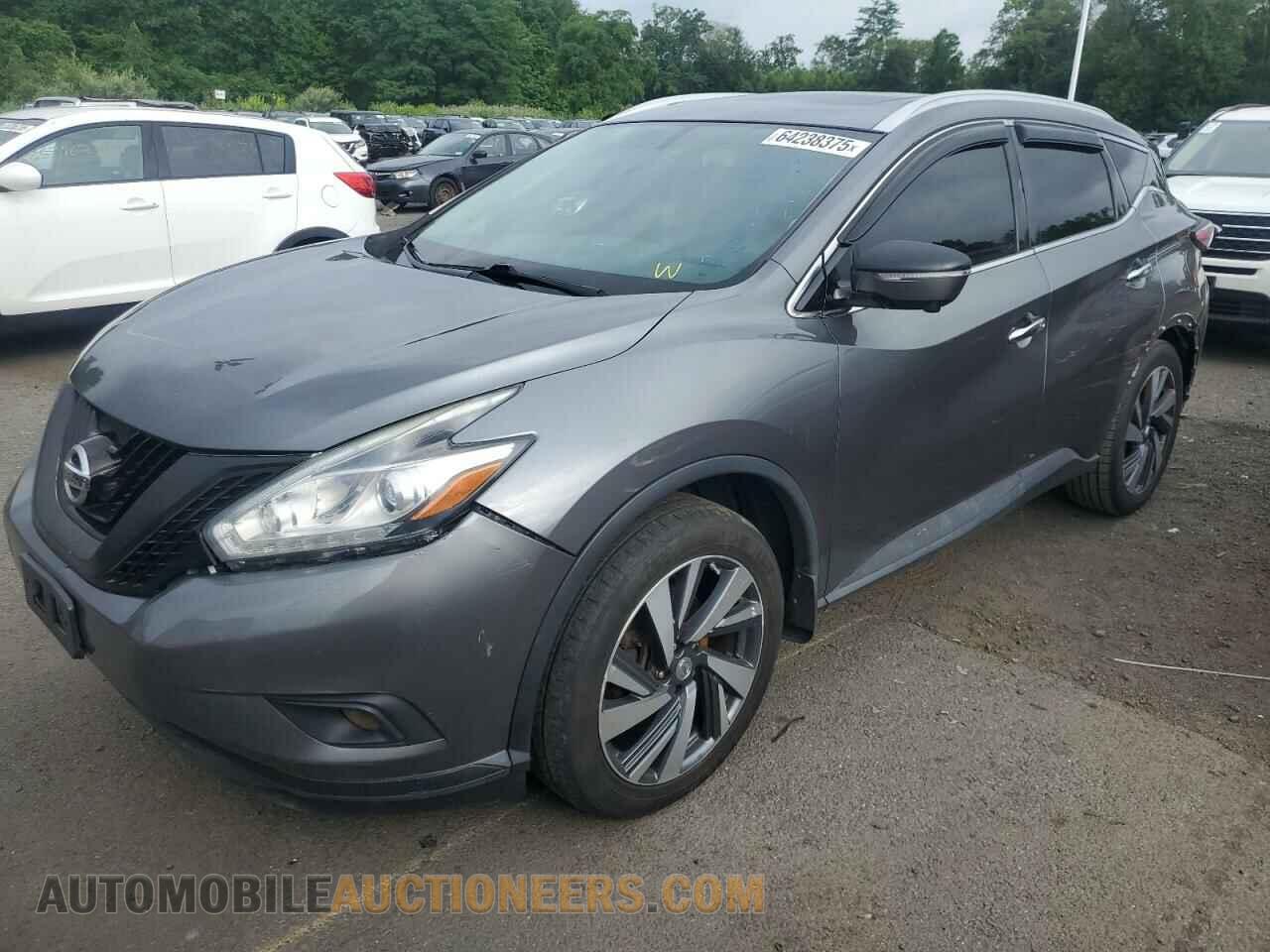 5N1AZ2MH9FN202607 NISSAN MURANO 2015