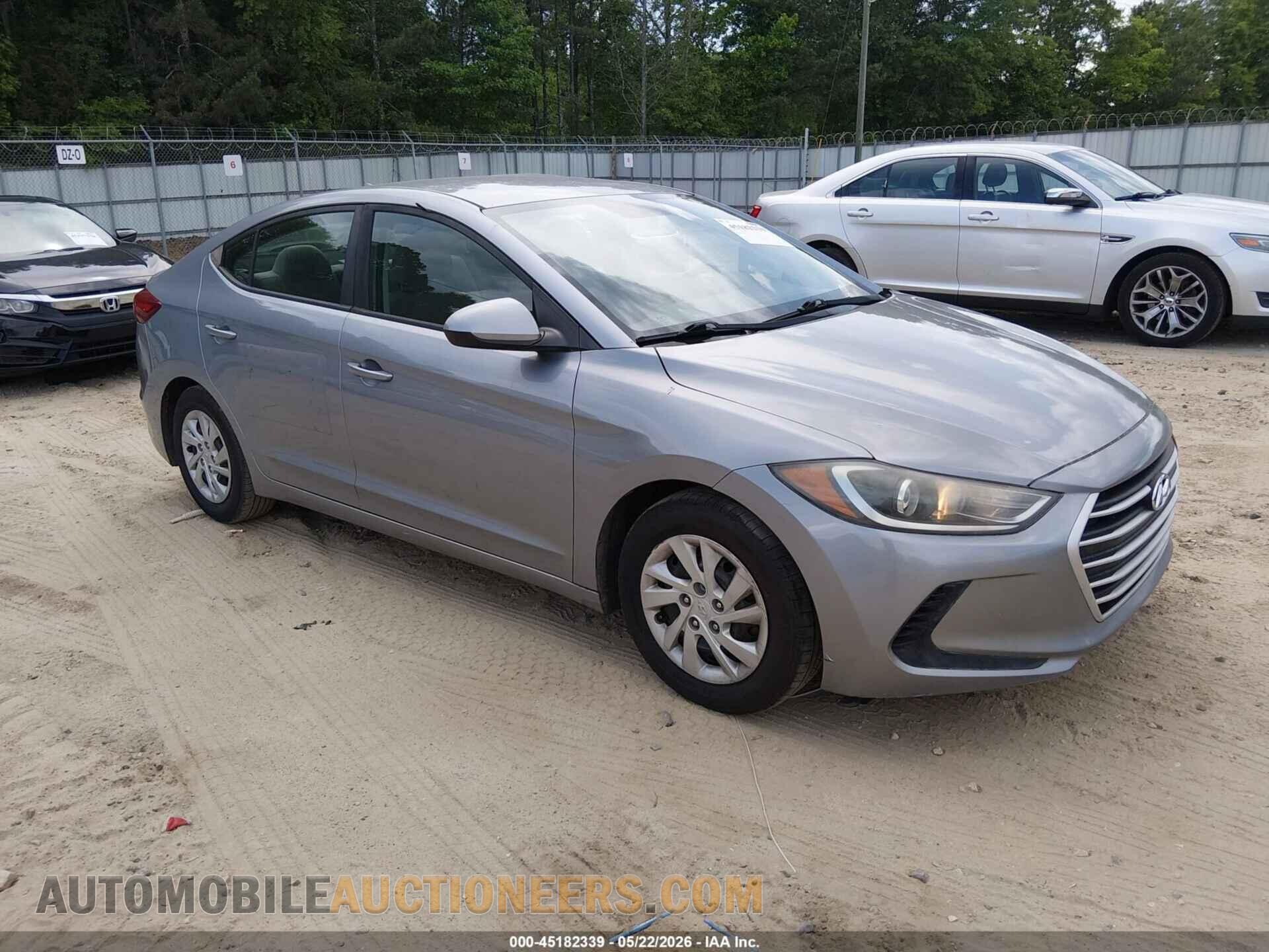 5NPD74LF0HH166375 HYUNDAI ELANTRA 2017