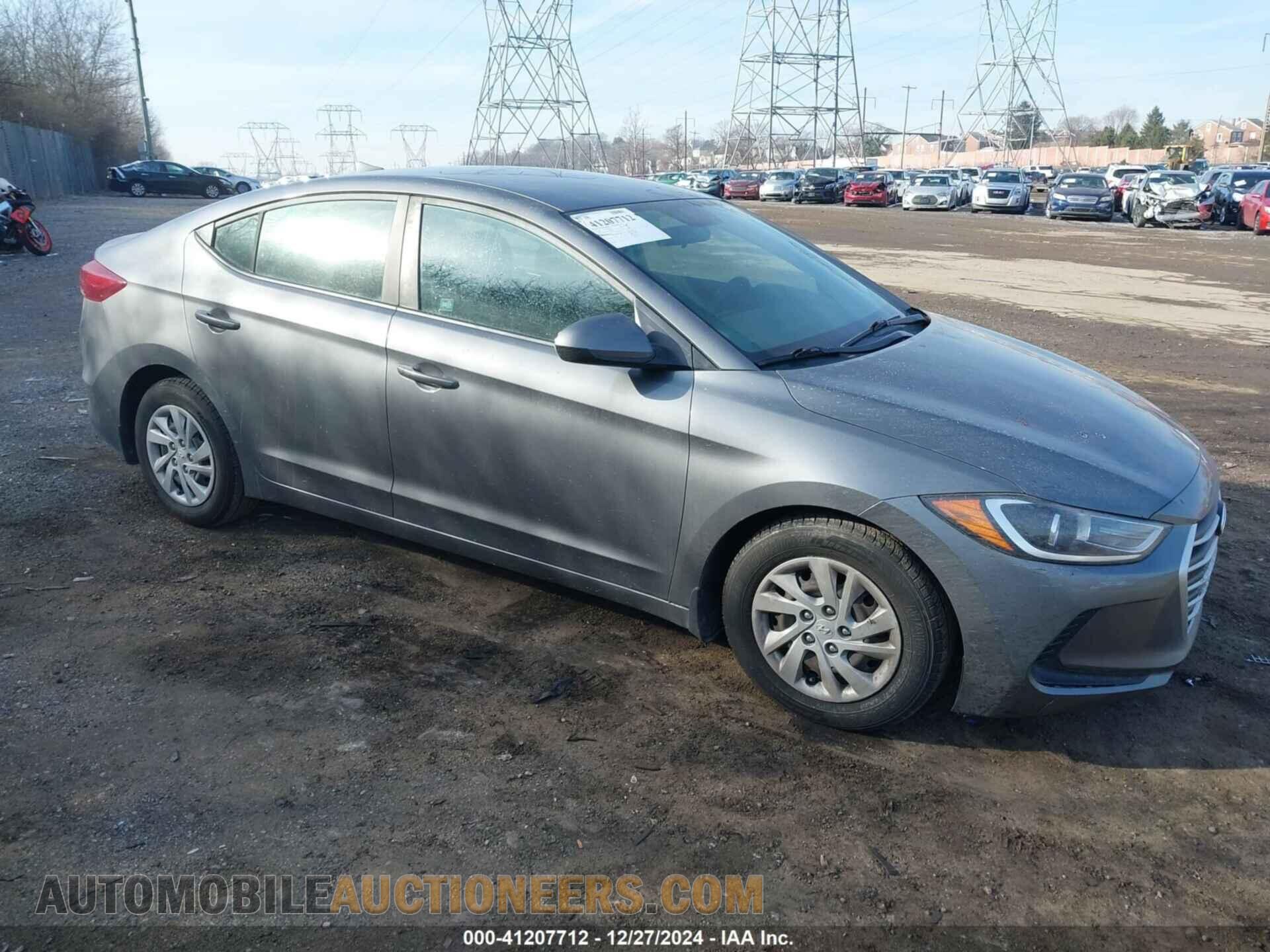 5NPD74LF3JH388317 HYUNDAI ELANTRA 2018