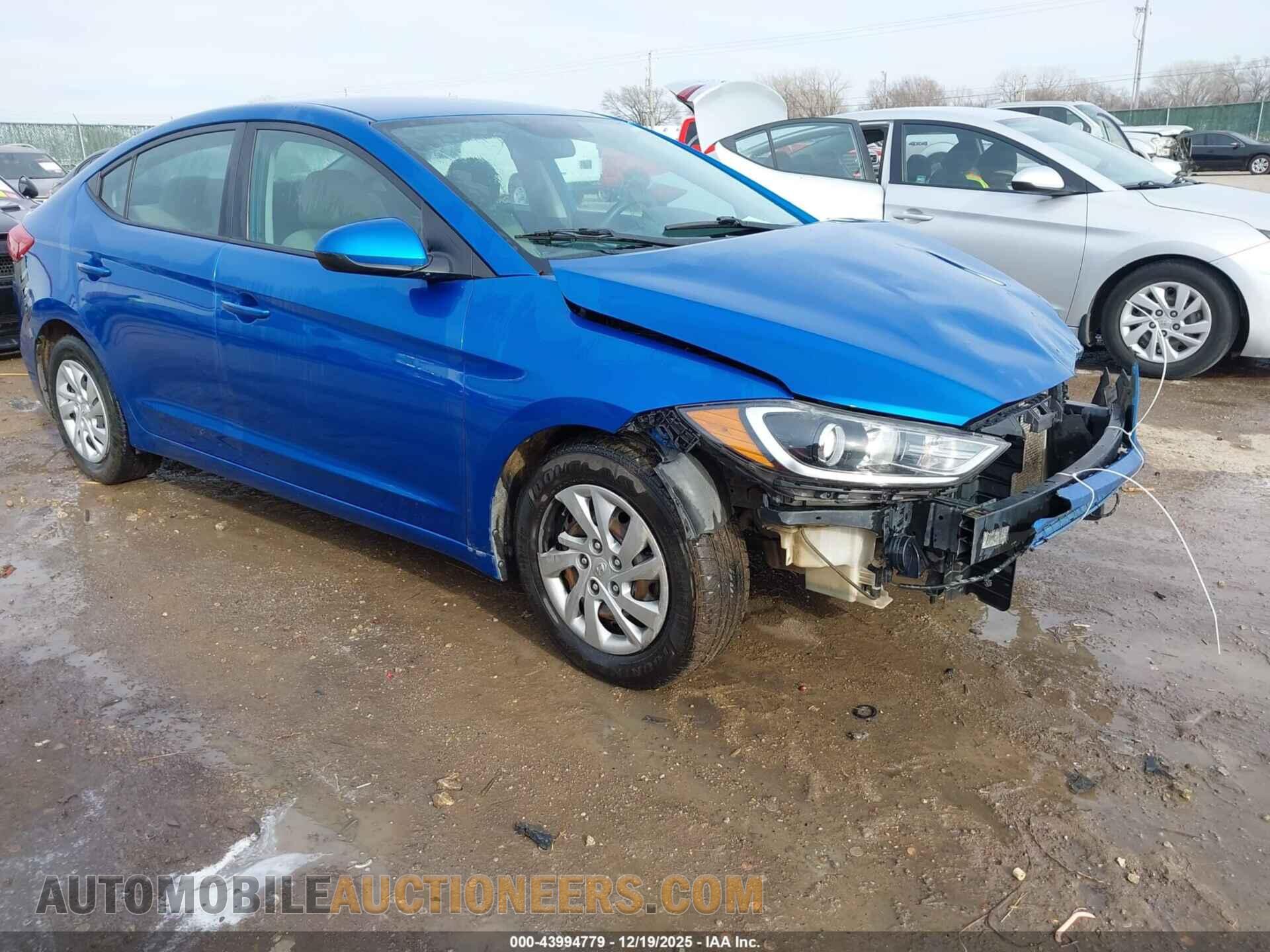 5NPD74LF4JH398564 HYUNDAI ELANTRA 2018