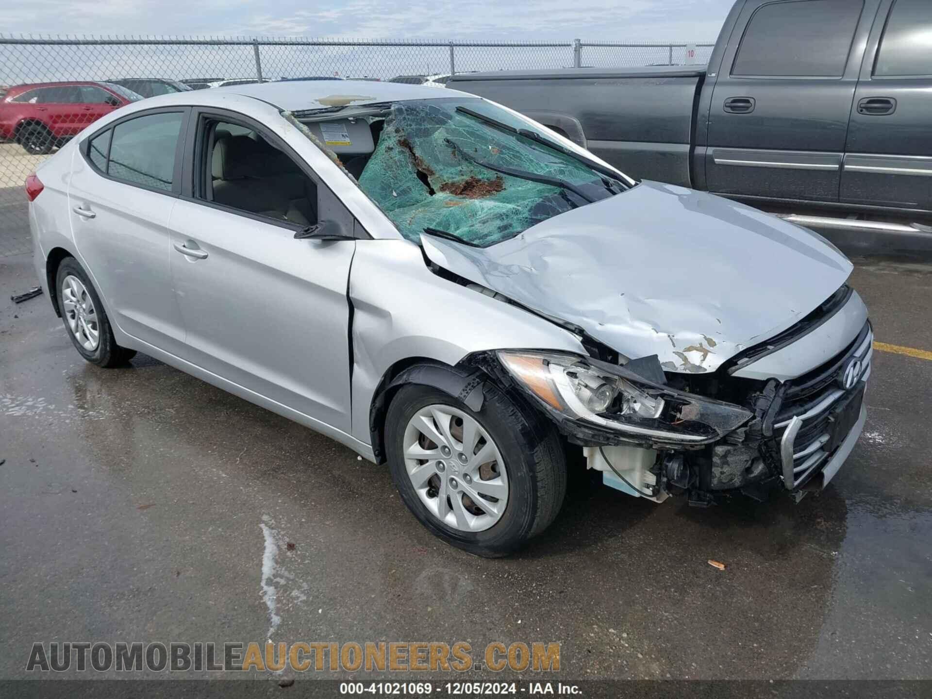 5NPD74LF7HH113236 HYUNDAI ELANTRA 2017