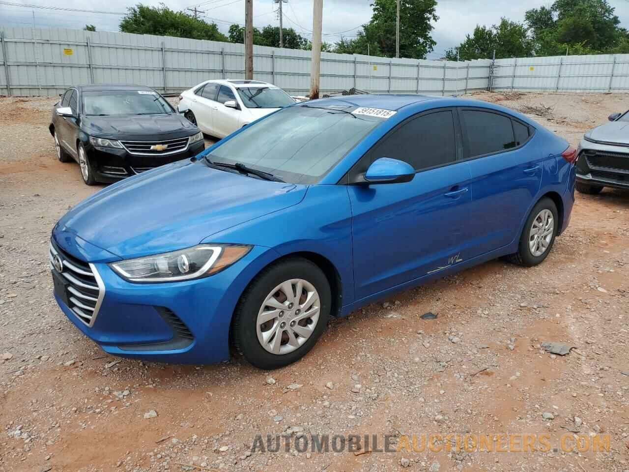 5NPD74LF7HH203020 HYUNDAI ELANTRA 2017