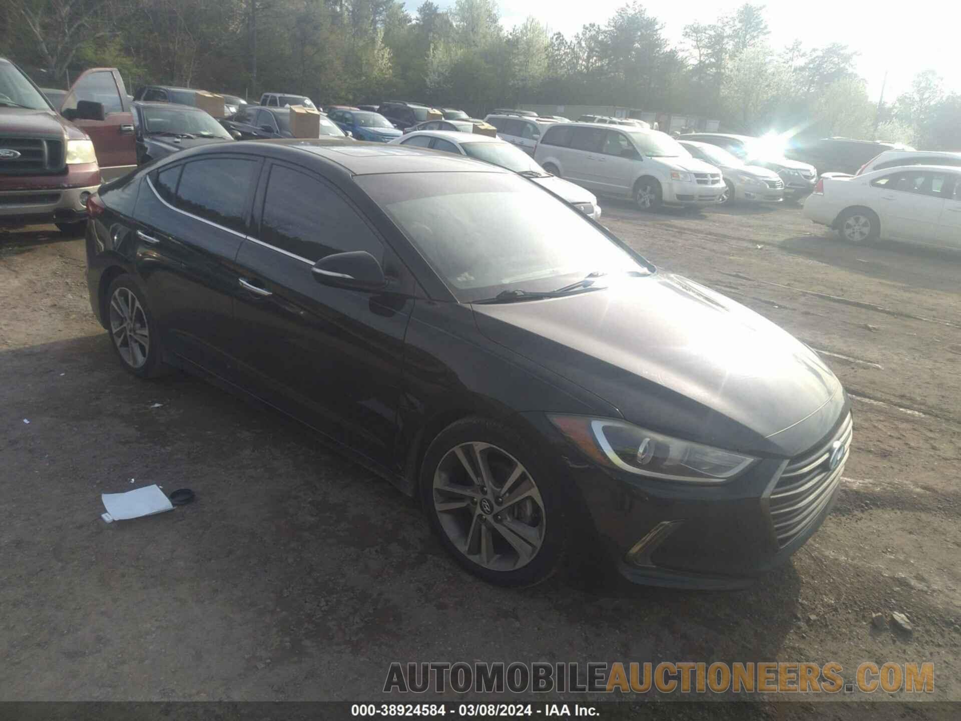 5NPD84LF0HH016960 HYUNDAI ELANTRA 2017