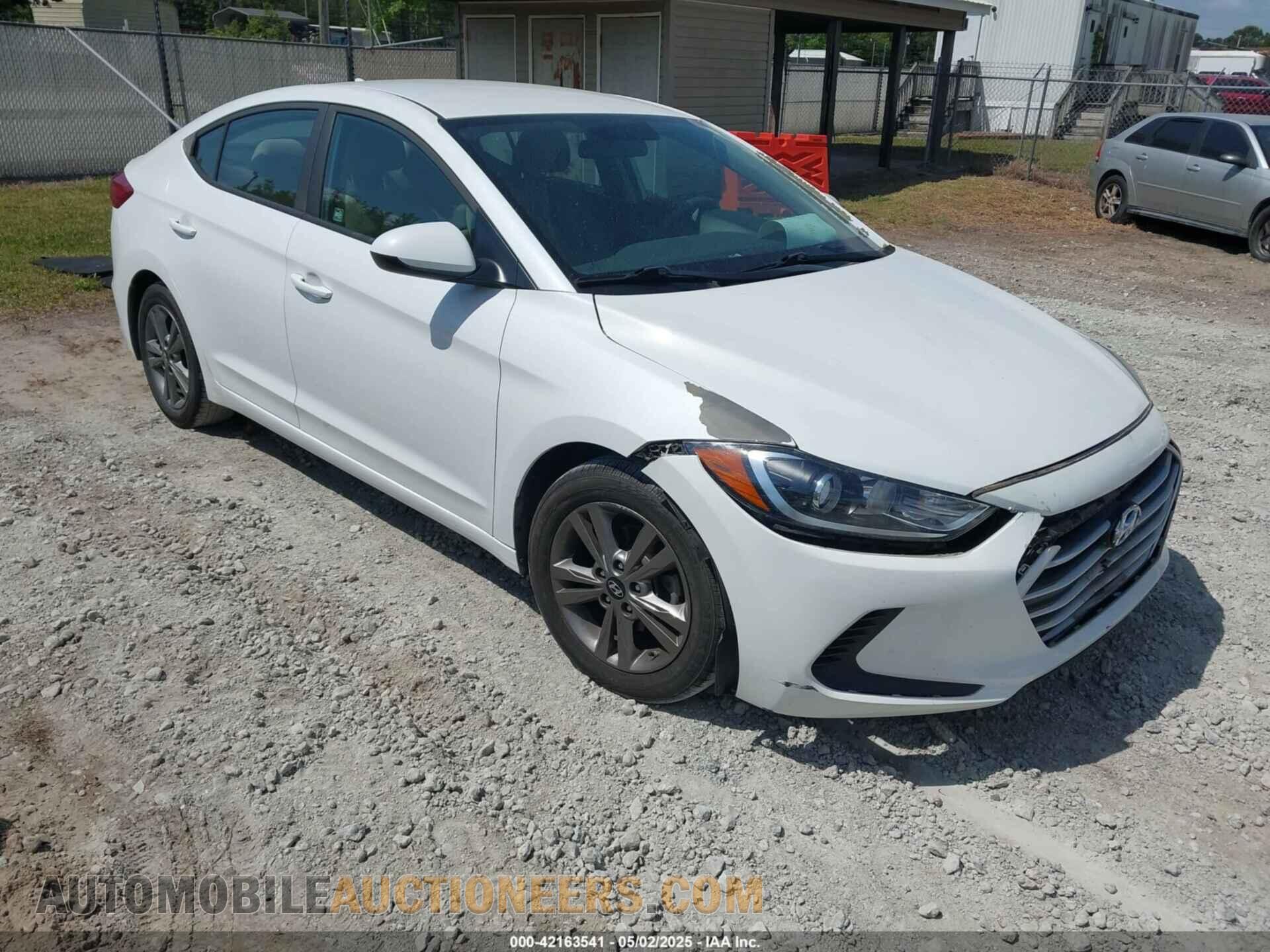5NPD84LF0HH123720 HYUNDAI ELANTRA 2017