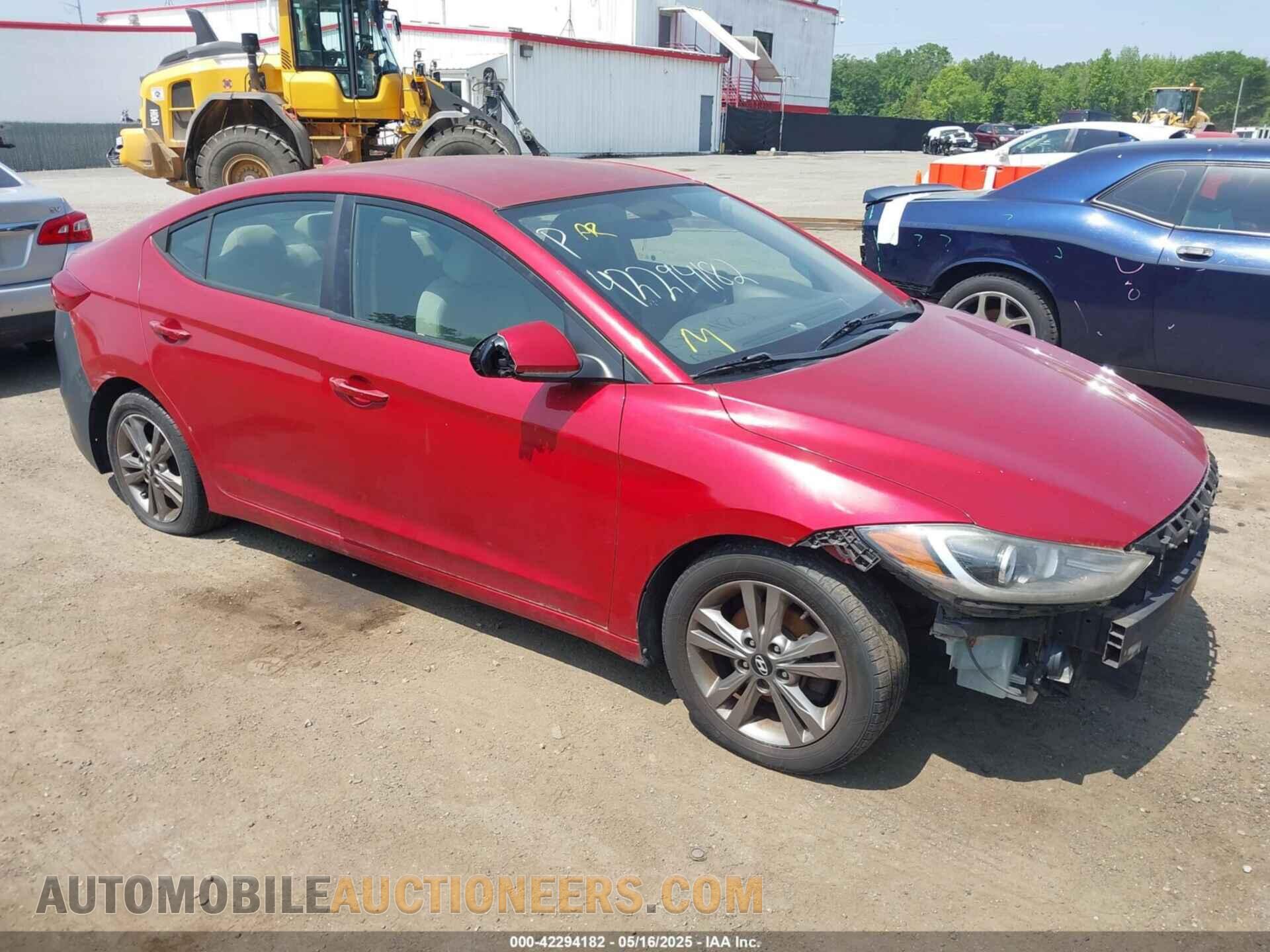 5NPD84LF1HH001030 HYUNDAI ELANTRA 2017