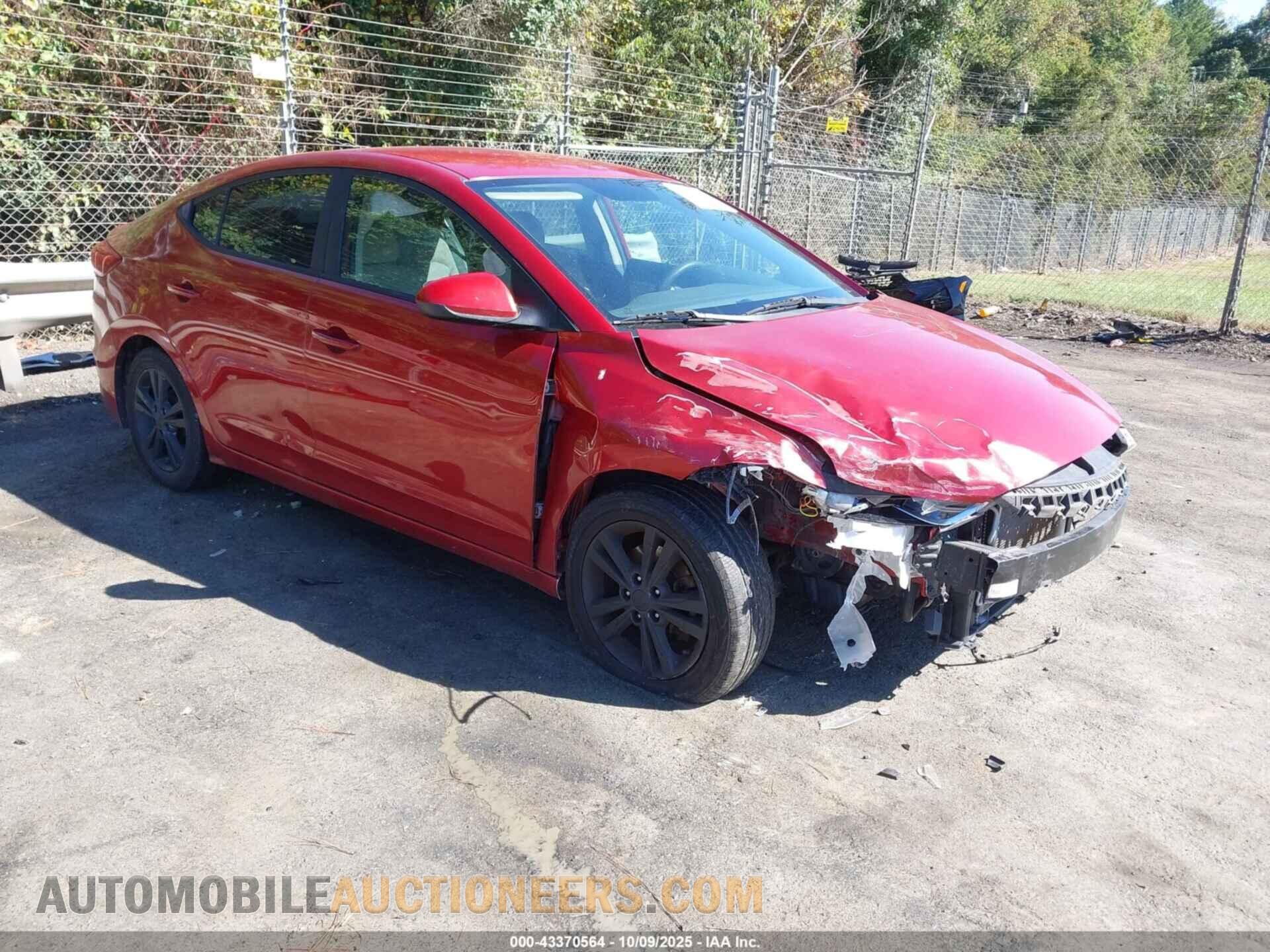 5NPD84LF1HH108708 HYUNDAI ELANTRA 2017