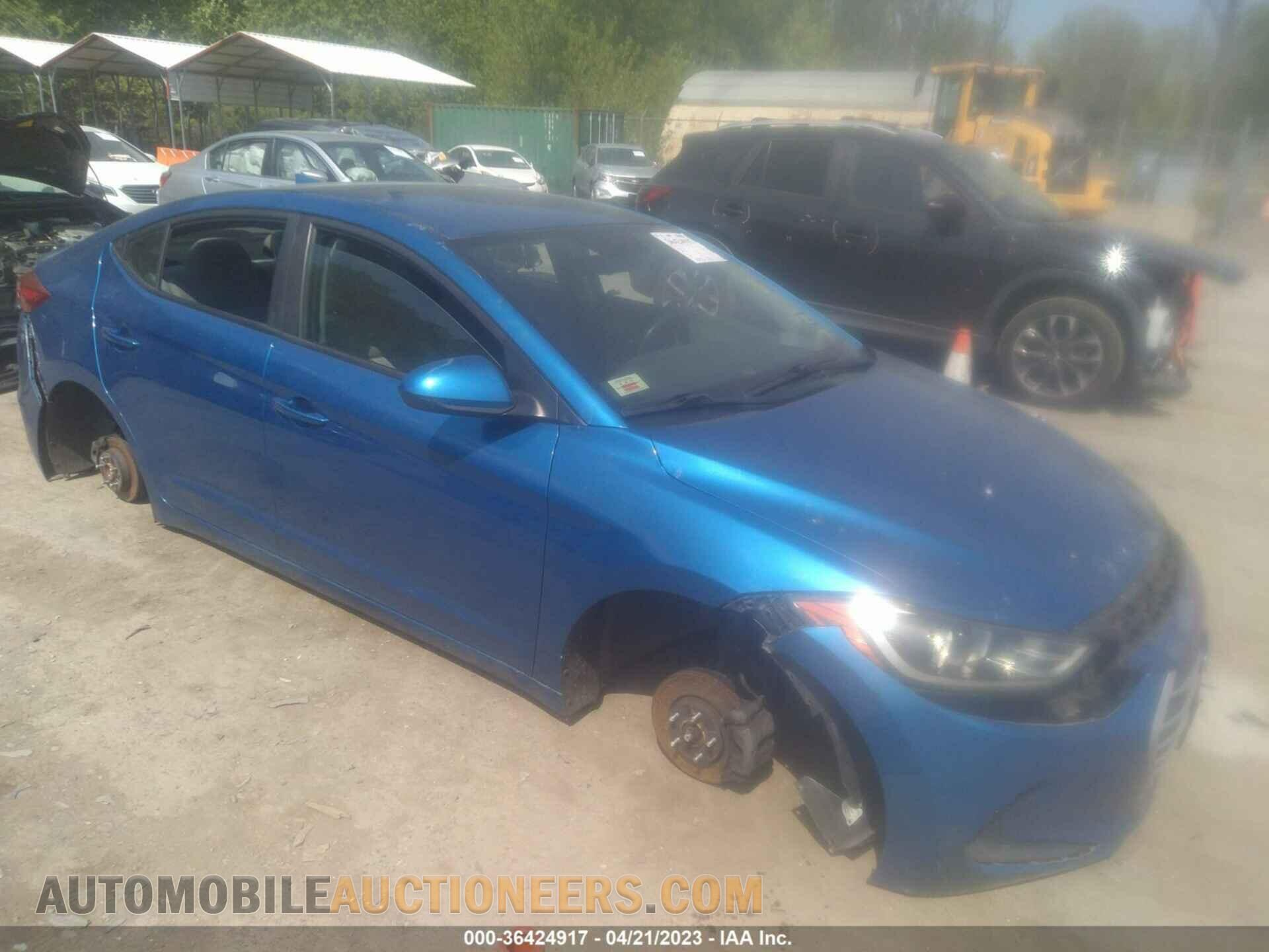5NPD84LF2JH231908 HYUNDAI ELANTRA 2018