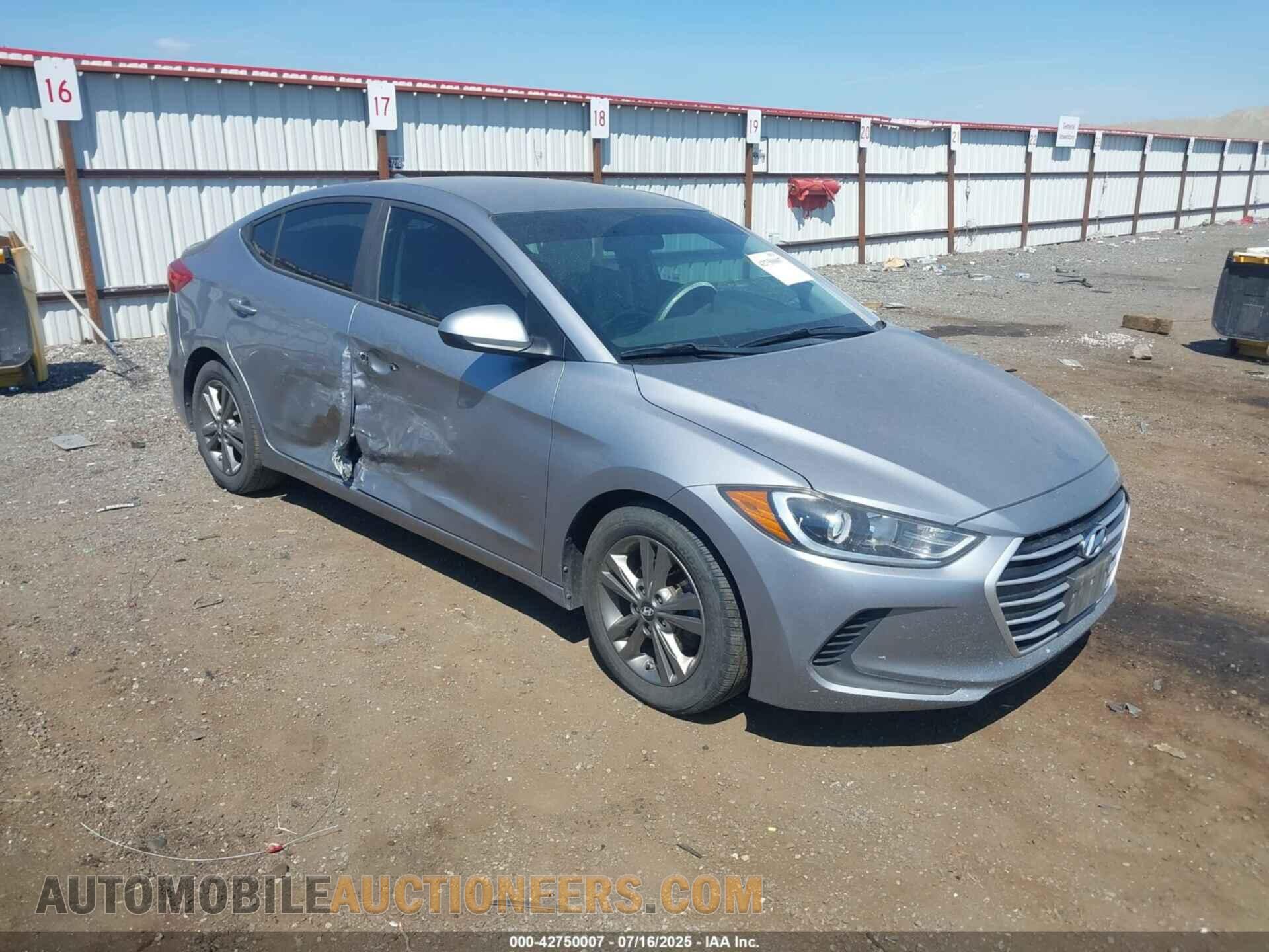 5NPD84LF3HH022574 HYUNDAI ELANTRA 2017