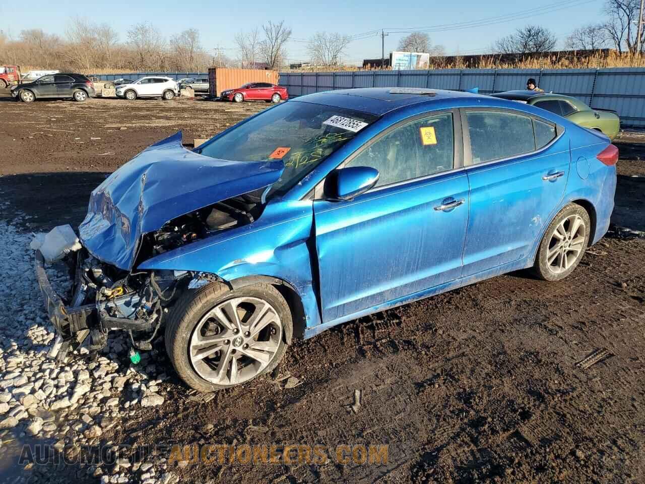 5NPD84LF5HH122000 HYUNDAI ELANTRA 2017