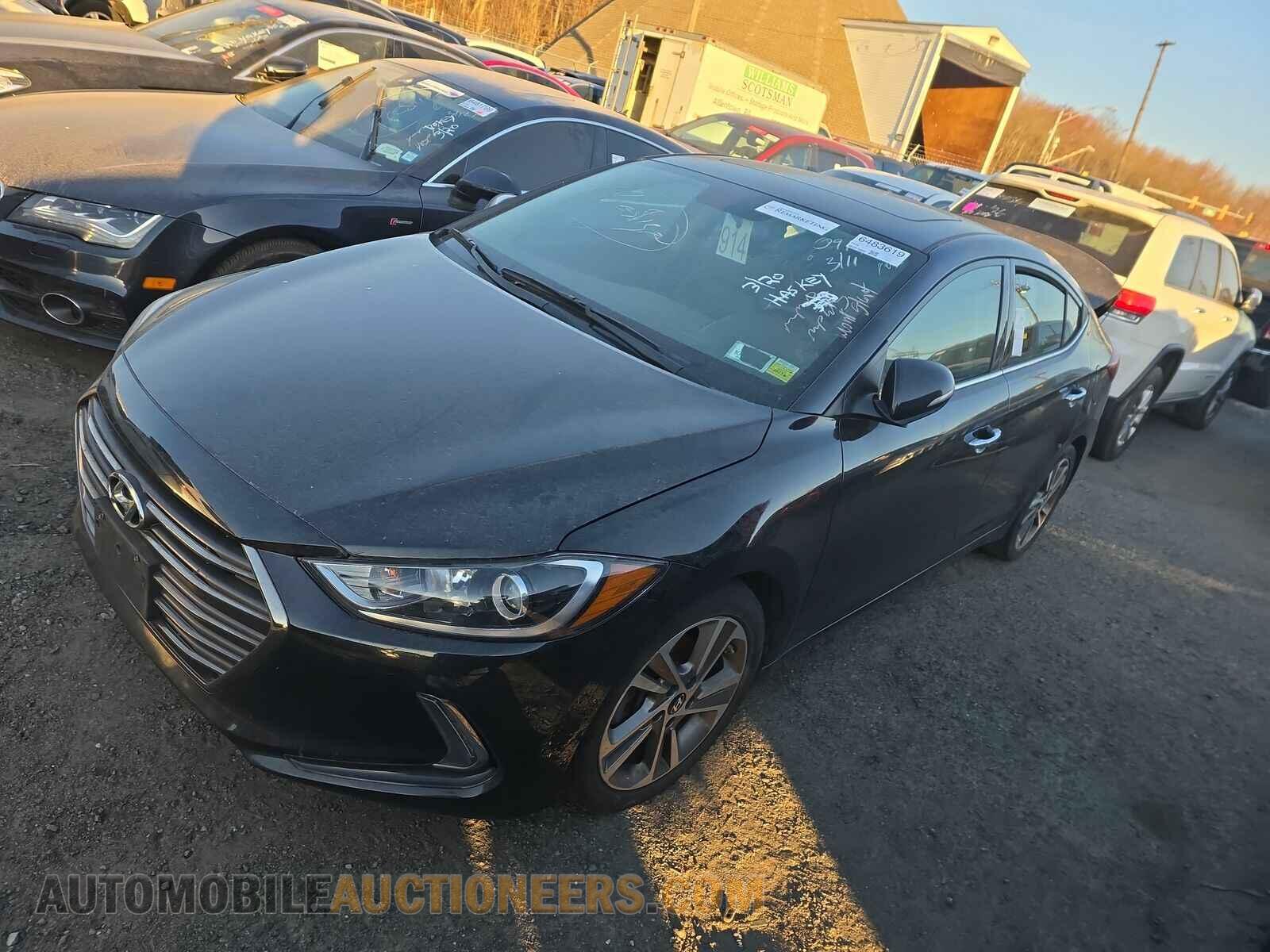 5NPD84LF6HH091968 Hyundai Elantra 2017