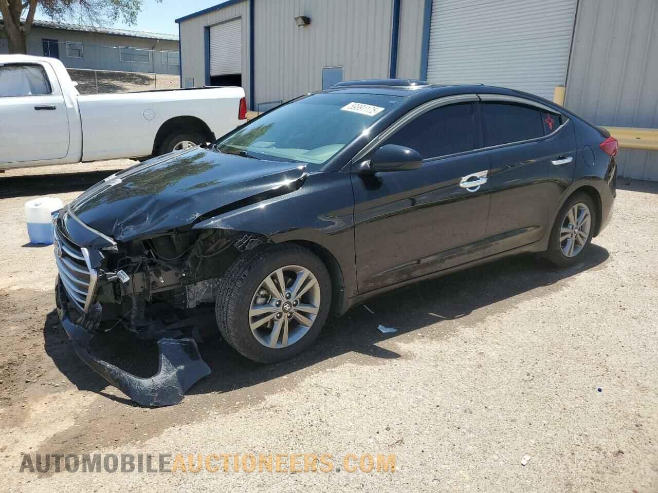 5NPD84LF6HH172419 HYUNDAI ELANTRA 2017