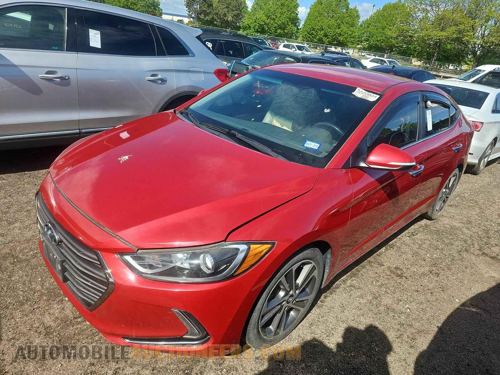 5NPD84LF9HH048581 Hyundai Elantra 2017