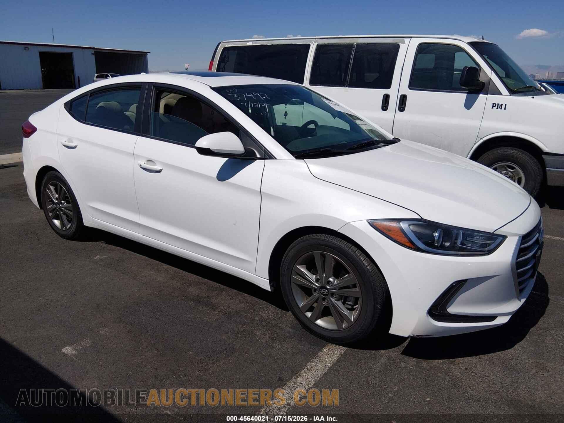 5NPD84LF9JH328118 HYUNDAI ELANTRA 2018