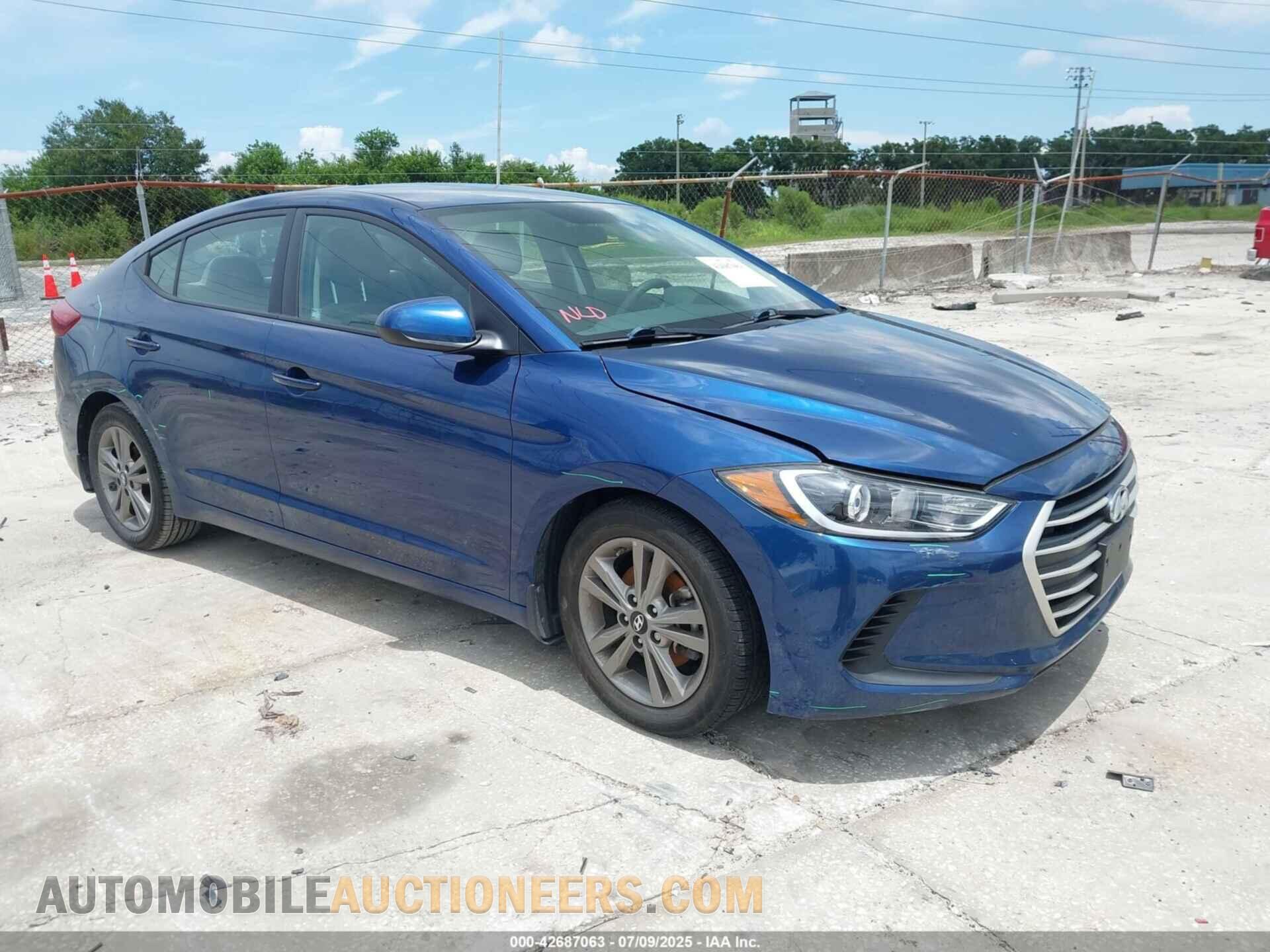 5NPD84LF9JH330516 HYUNDAI ELANTRA 2018