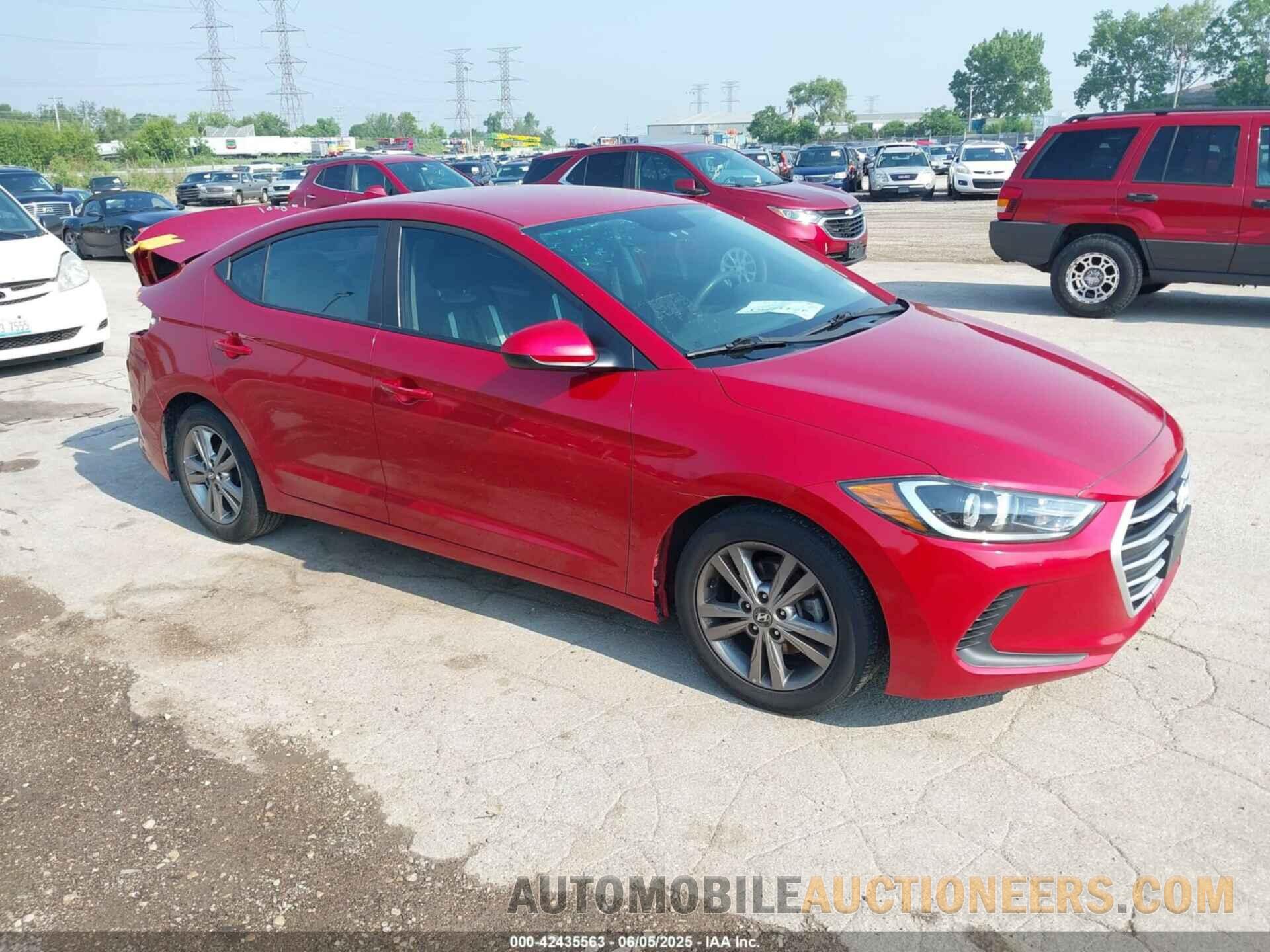 5NPD84LFXHH167823 HYUNDAI ELANTRA 2017