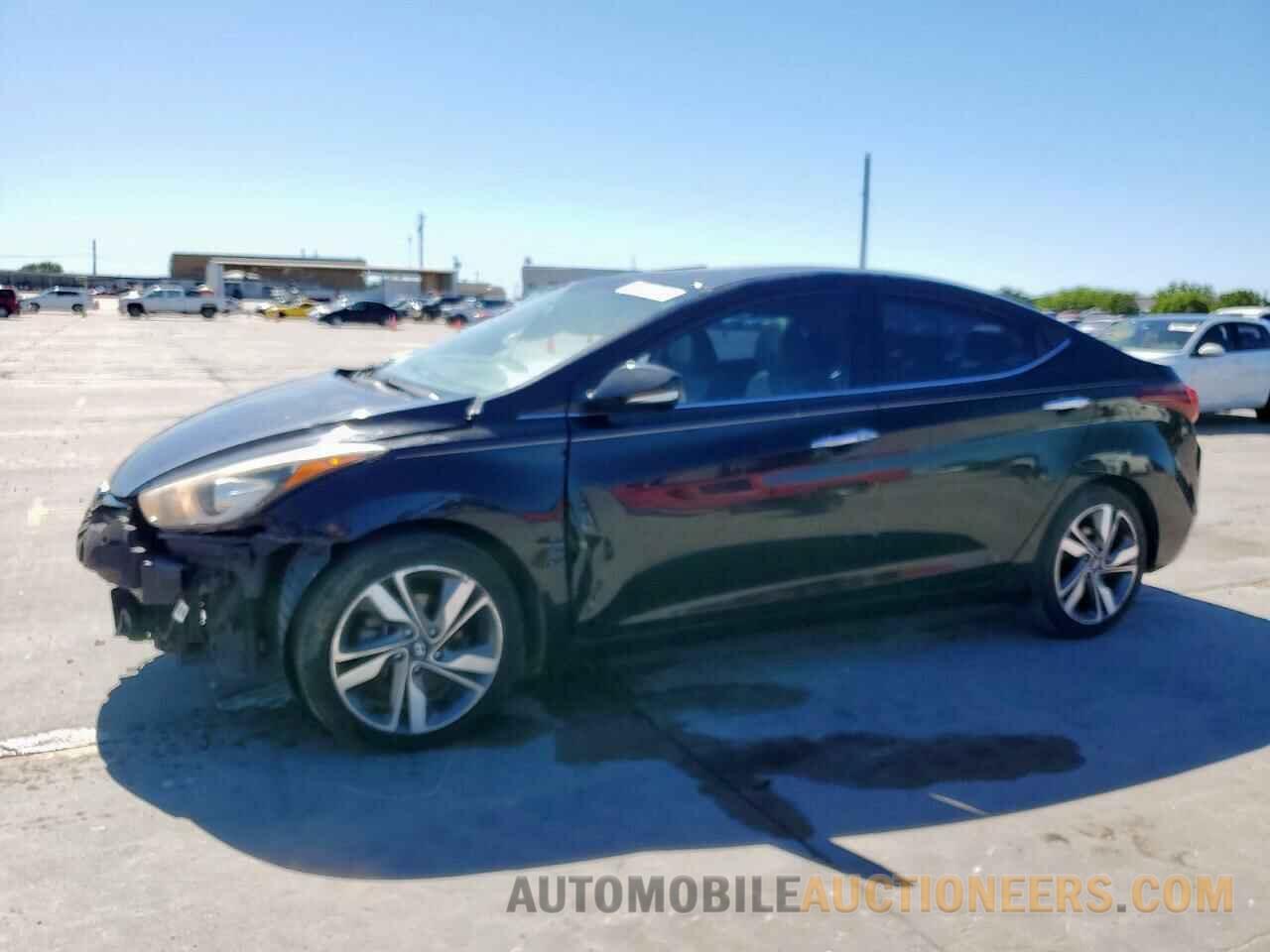 5NPDH4AE0EH533357 HYUNDAI ELANTRA 2014