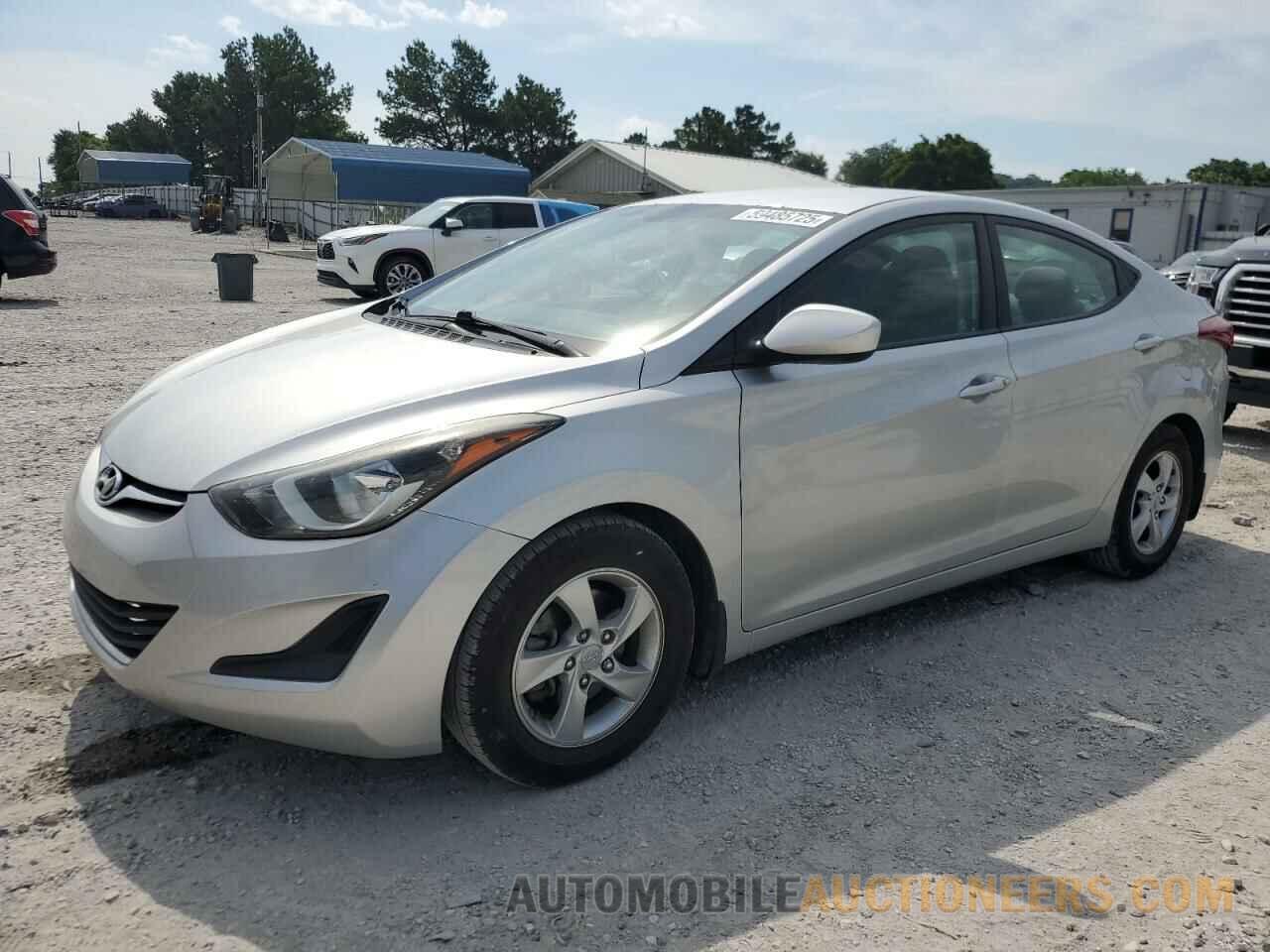 5NPDH4AE0FH610567 HYUNDAI ELANTRA 2015