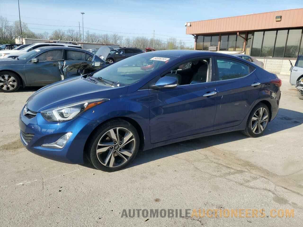5NPDH4AE0FH643553 HYUNDAI ELANTRA 2015
