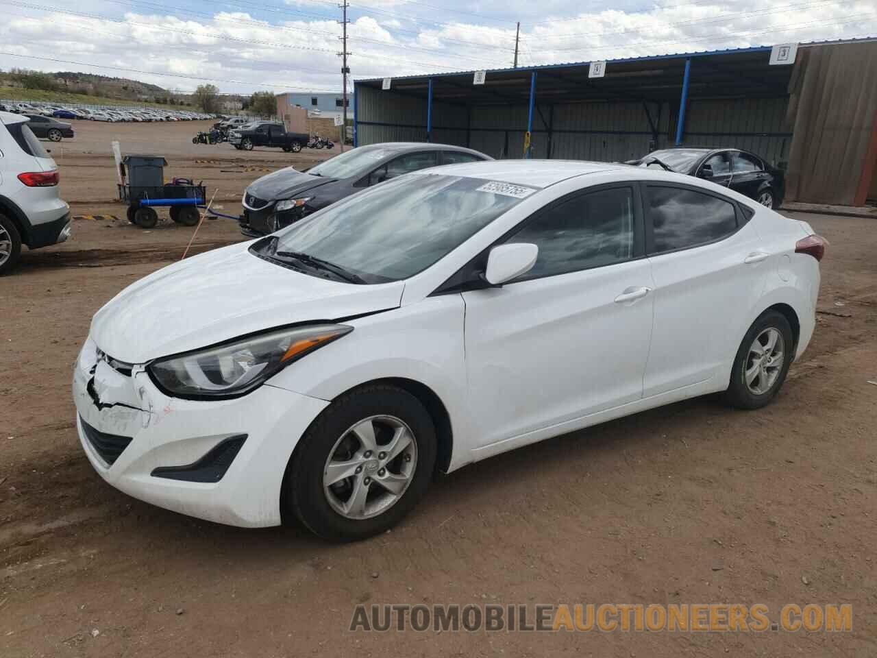 5NPDH4AE1FH596078 HYUNDAI ELANTRA 2015
