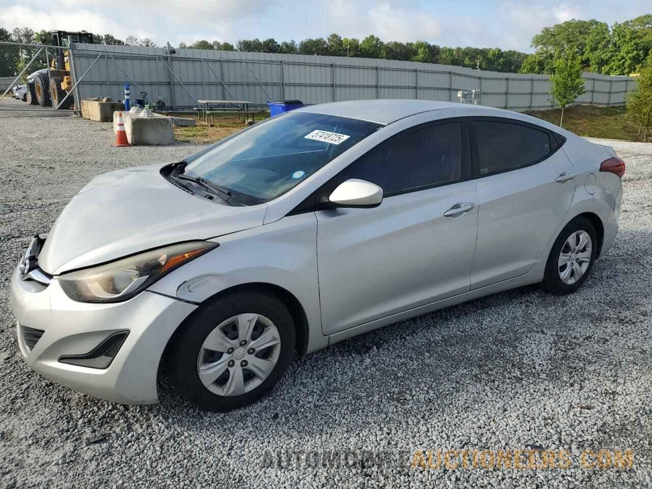 5NPDH4AE1GH715488 HYUNDAI ELANTRA 2016