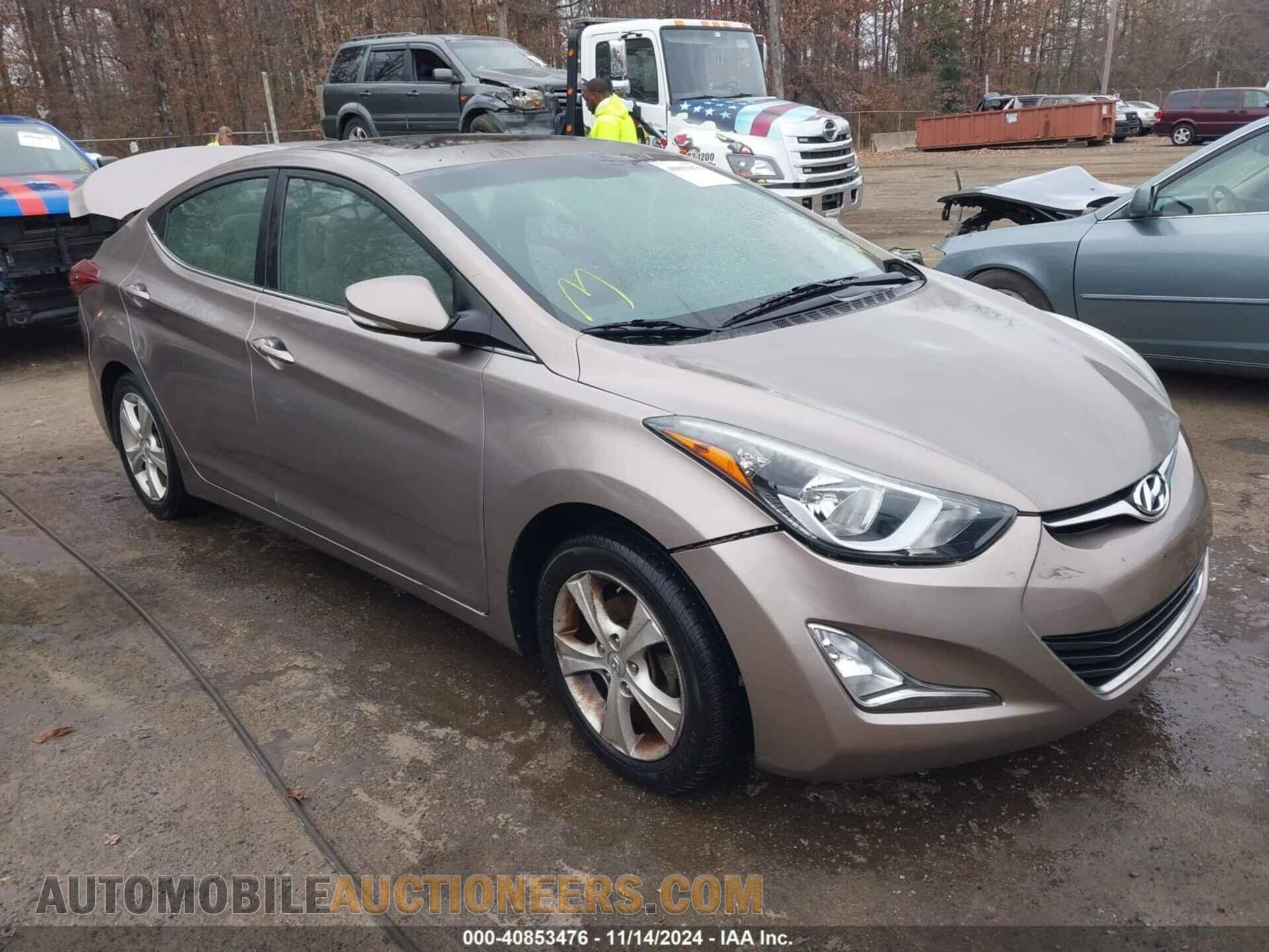 5NPDH4AE1GH717841 HYUNDAI ELANTRA 2016