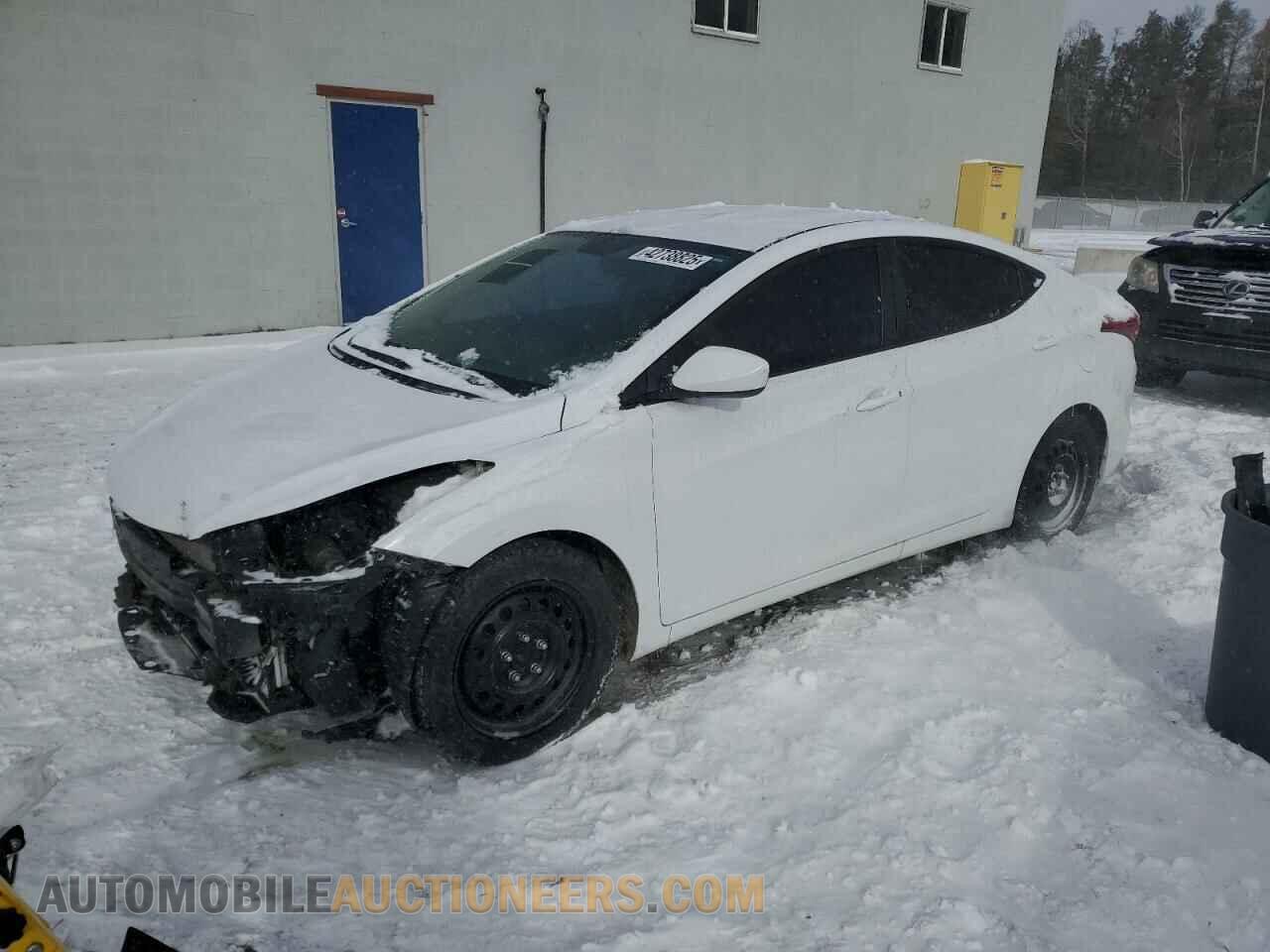 5NPDH4AE1GH753948 HYUNDAI ELANTRA 2016