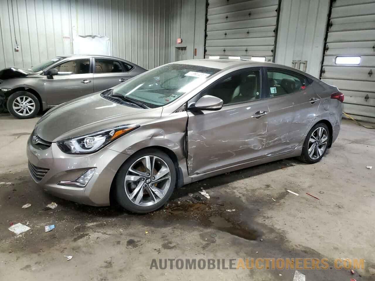 5NPDH4AE2EH541167 HYUNDAI ELANTRA 2014