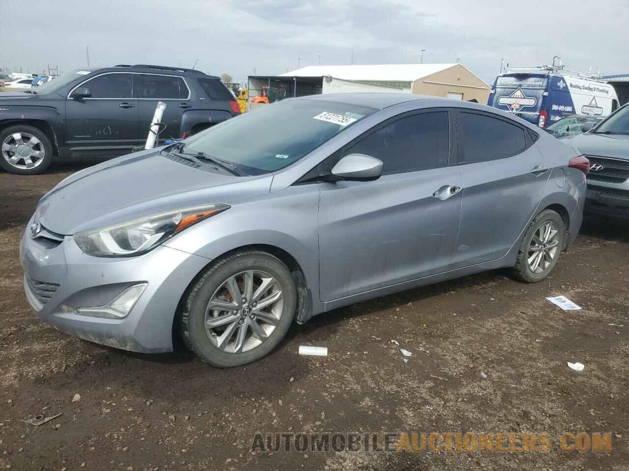5NPDH4AE3GH659716 HYUNDAI ELANTRA 2016