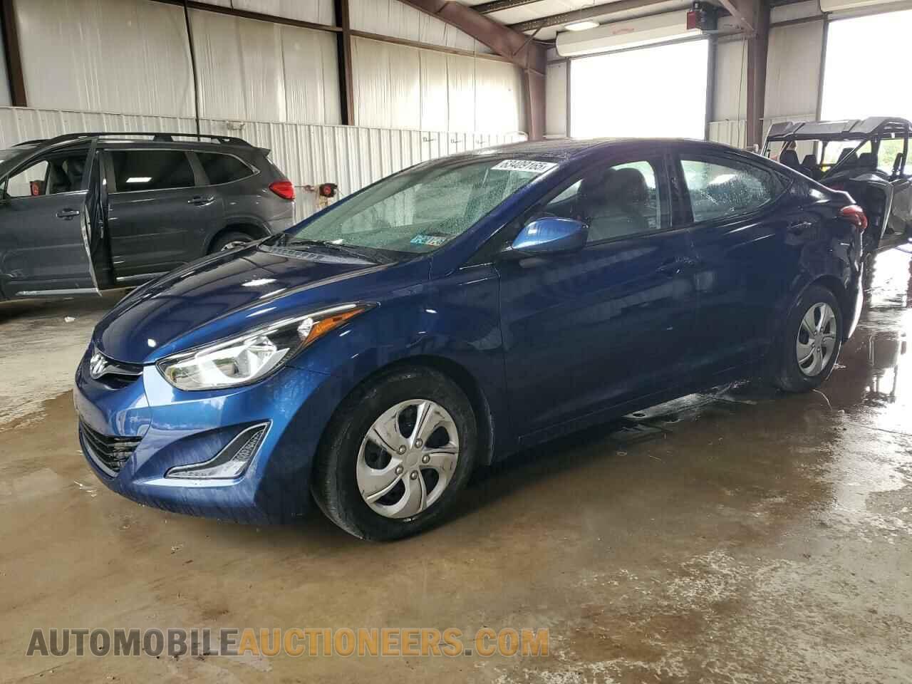 5NPDH4AE4GH754754 HYUNDAI ELANTRA 2016