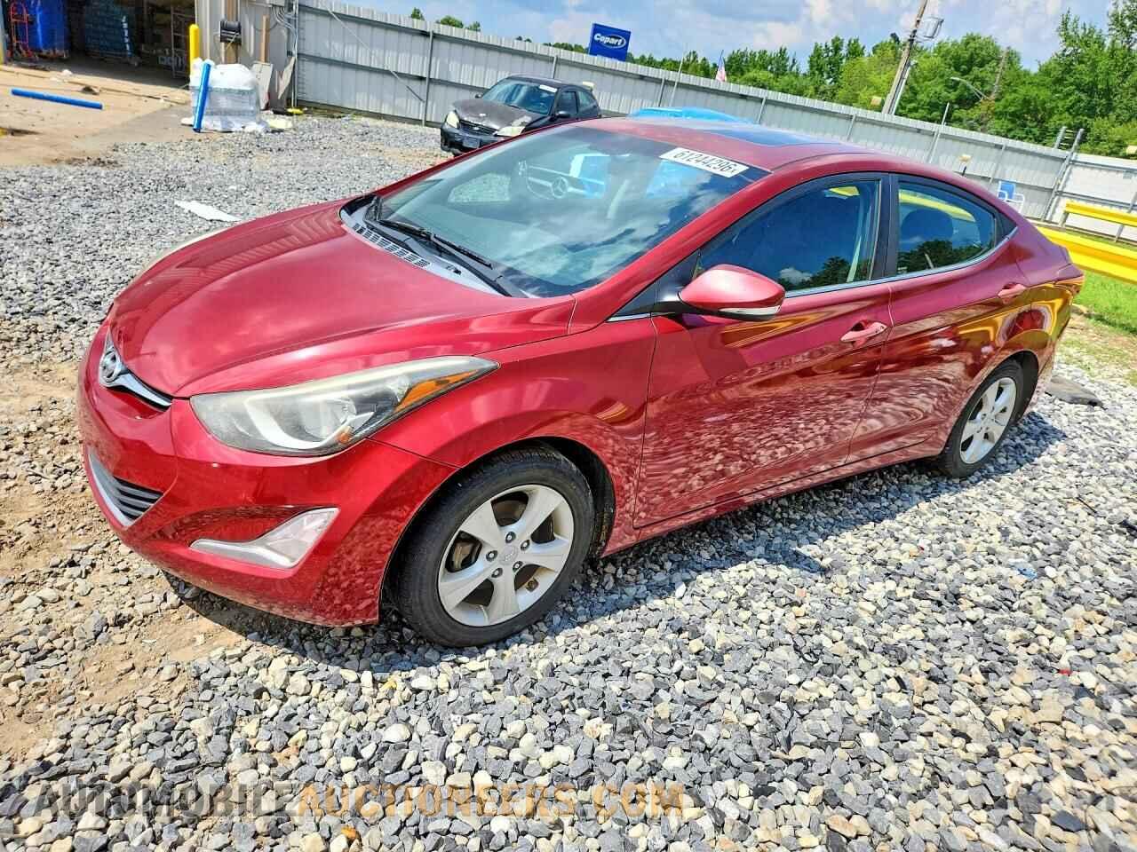 5NPDH4AE4GH777631 HYUNDAI ELANTRA 2016