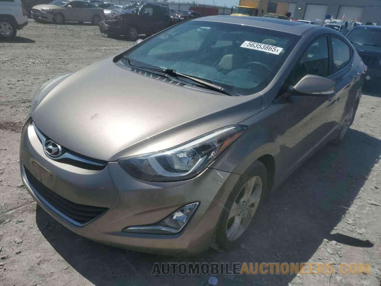 5NPDH4AE5GH766847 HYUNDAI ELANTRA 2016