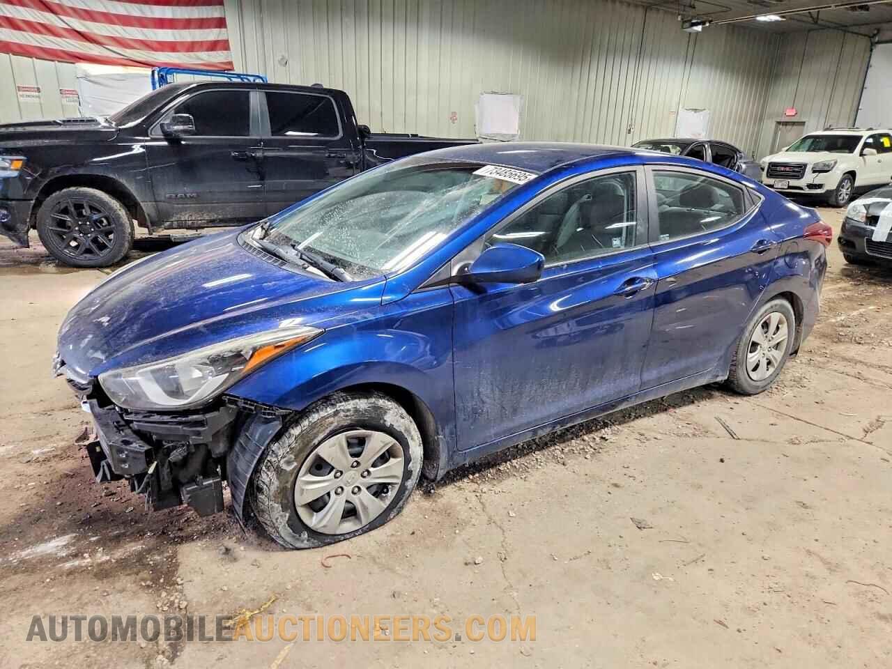5NPDH4AE5GH776519 HYUNDAI ELANTRA 2016