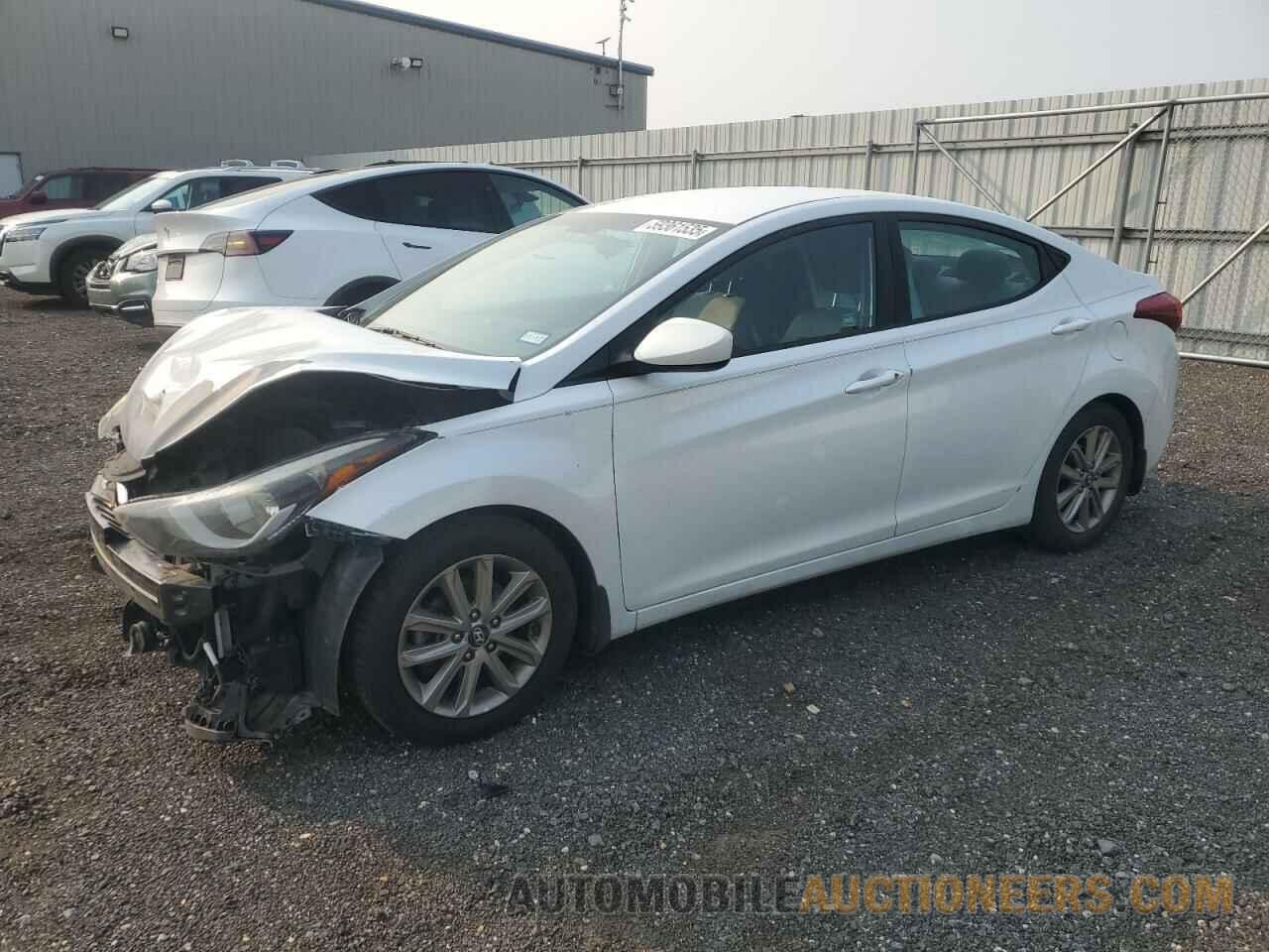 5NPDH4AE6GH733484 HYUNDAI ELANTRA 2016