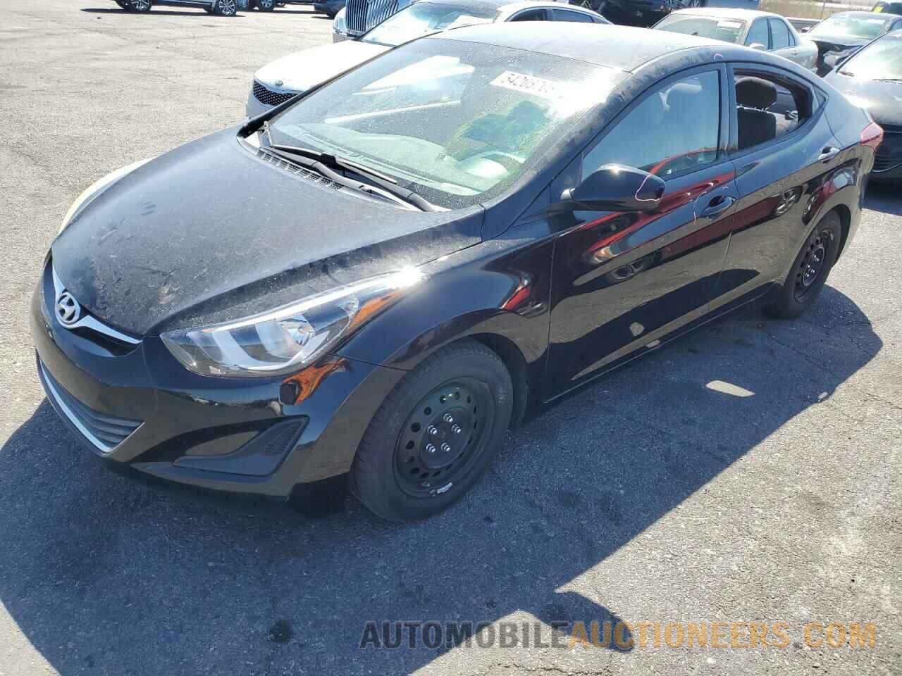 5NPDH4AE6GH760491 HYUNDAI ELANTRA 2016