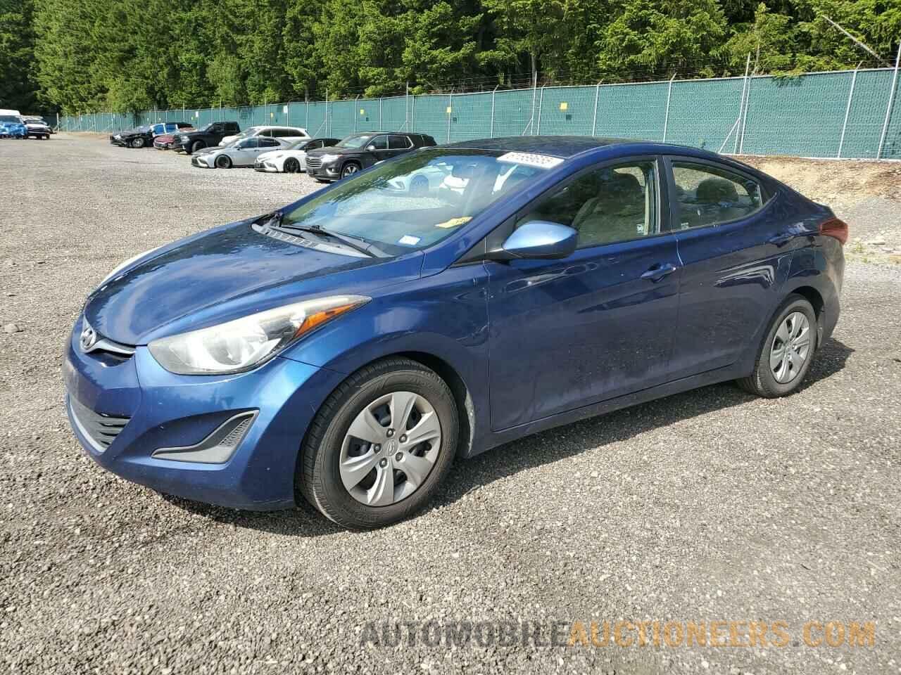 5NPDH4AE6GH785732 HYUNDAI ELANTRA 2016