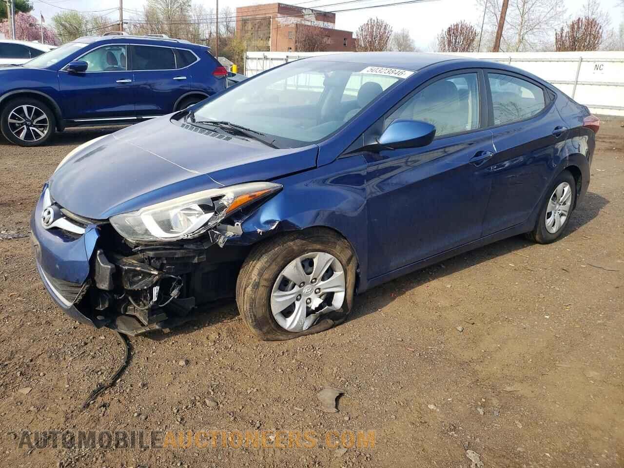 5NPDH4AE7GH761908 HYUNDAI ELANTRA 2016